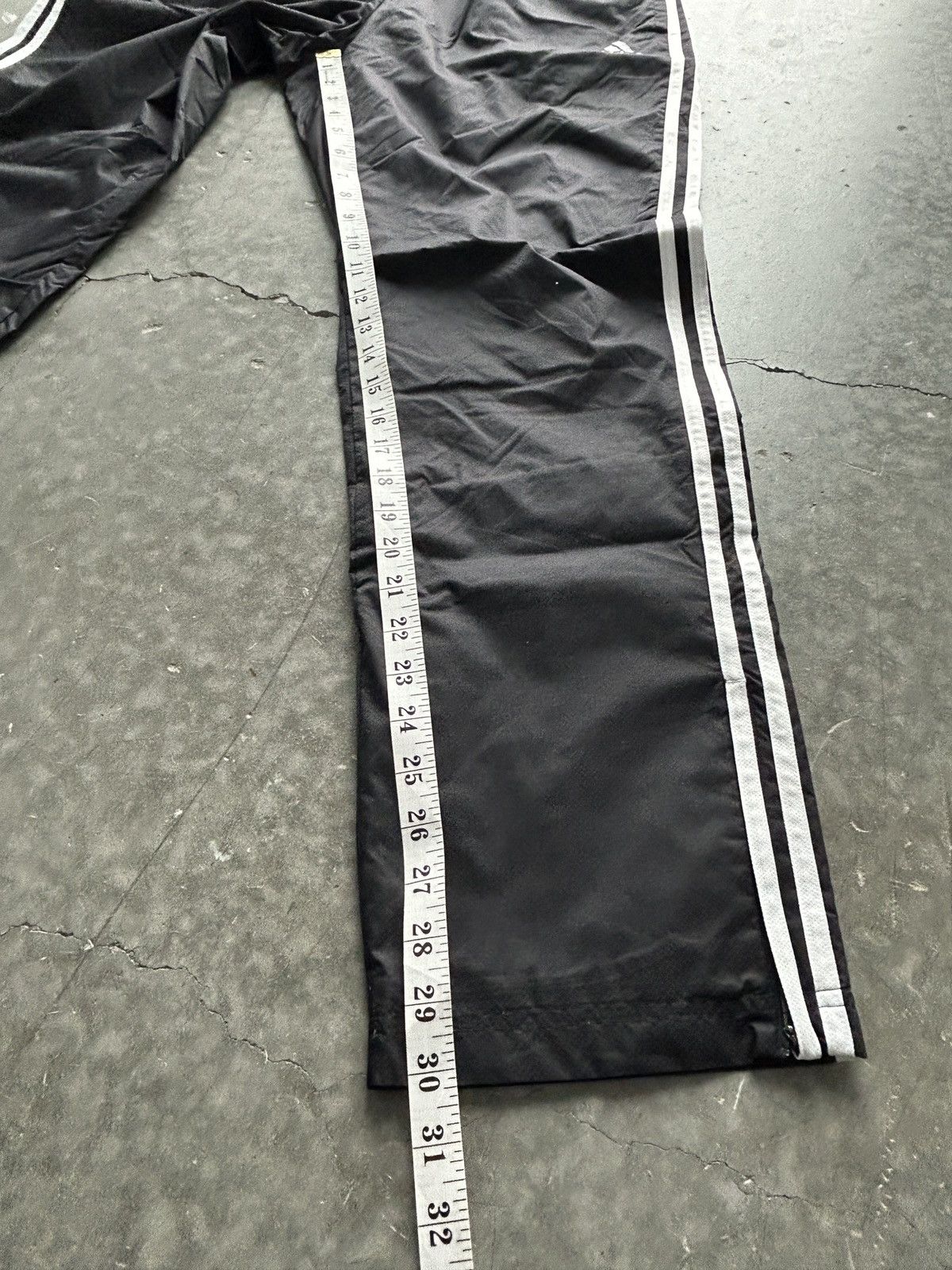 Adidas Vintage Y2K Adidas Track Pants Drill Nylon Size US 30 / EU 46 - 10 Thumbnail