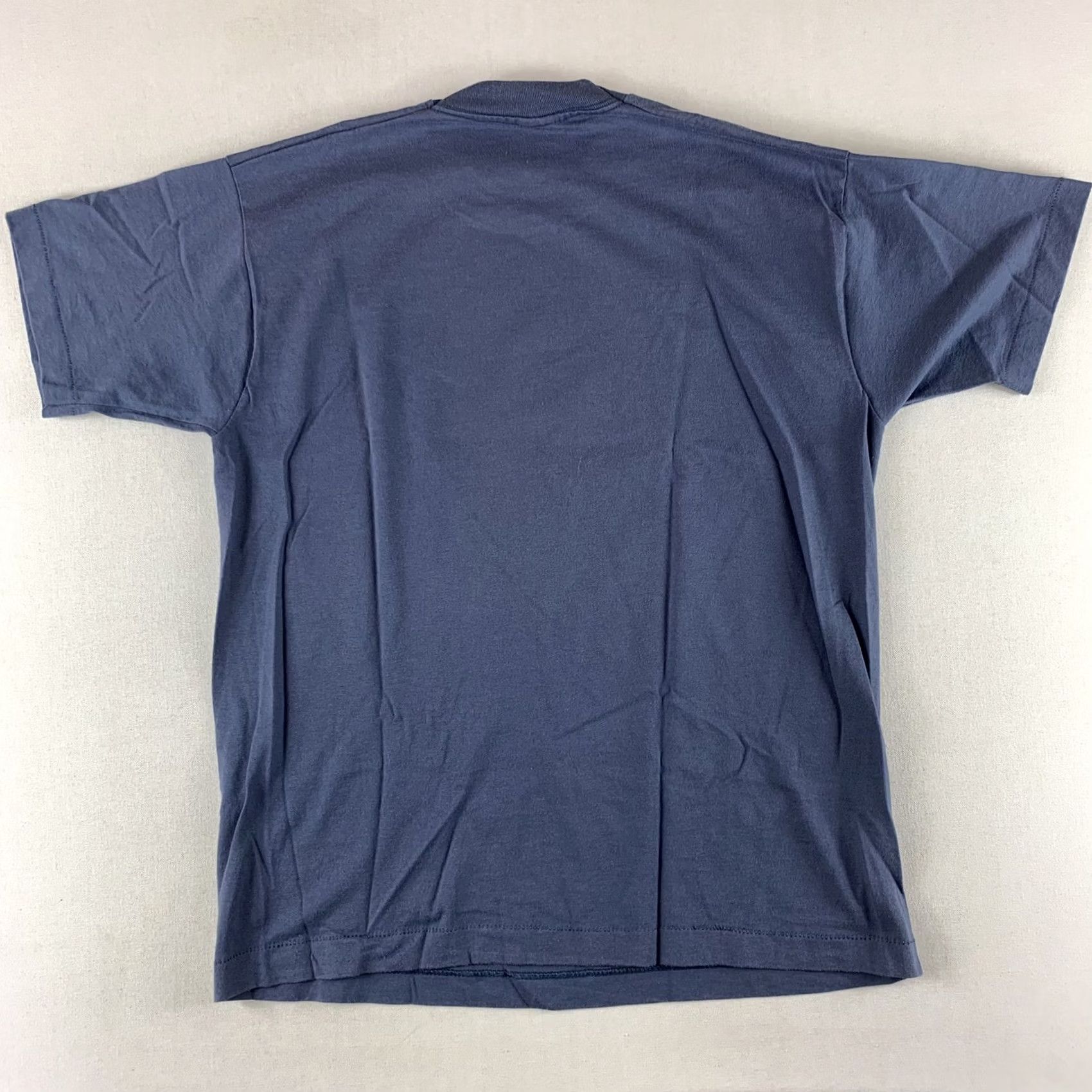 Vintage VINTAGE AMERICAN HERITAGE T-SHIRT IOWA BEST FOTL Men M/L USA Made Blue Single Stitch Shirt Mens Blue Iowa 90s Size US L / EU 52-54 / 3 - 6 Thumbnail