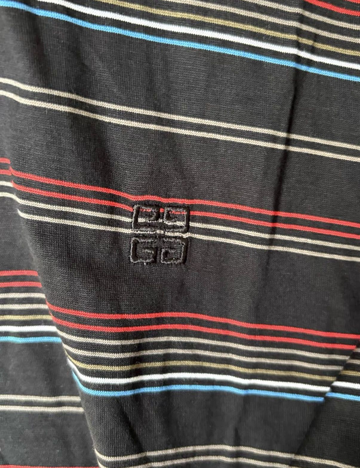 Givenchy Givenchy Cotton Striped Short Sleeve Polo J2 Size US L / EU 52-54 / 3 - 3 Thumbnail