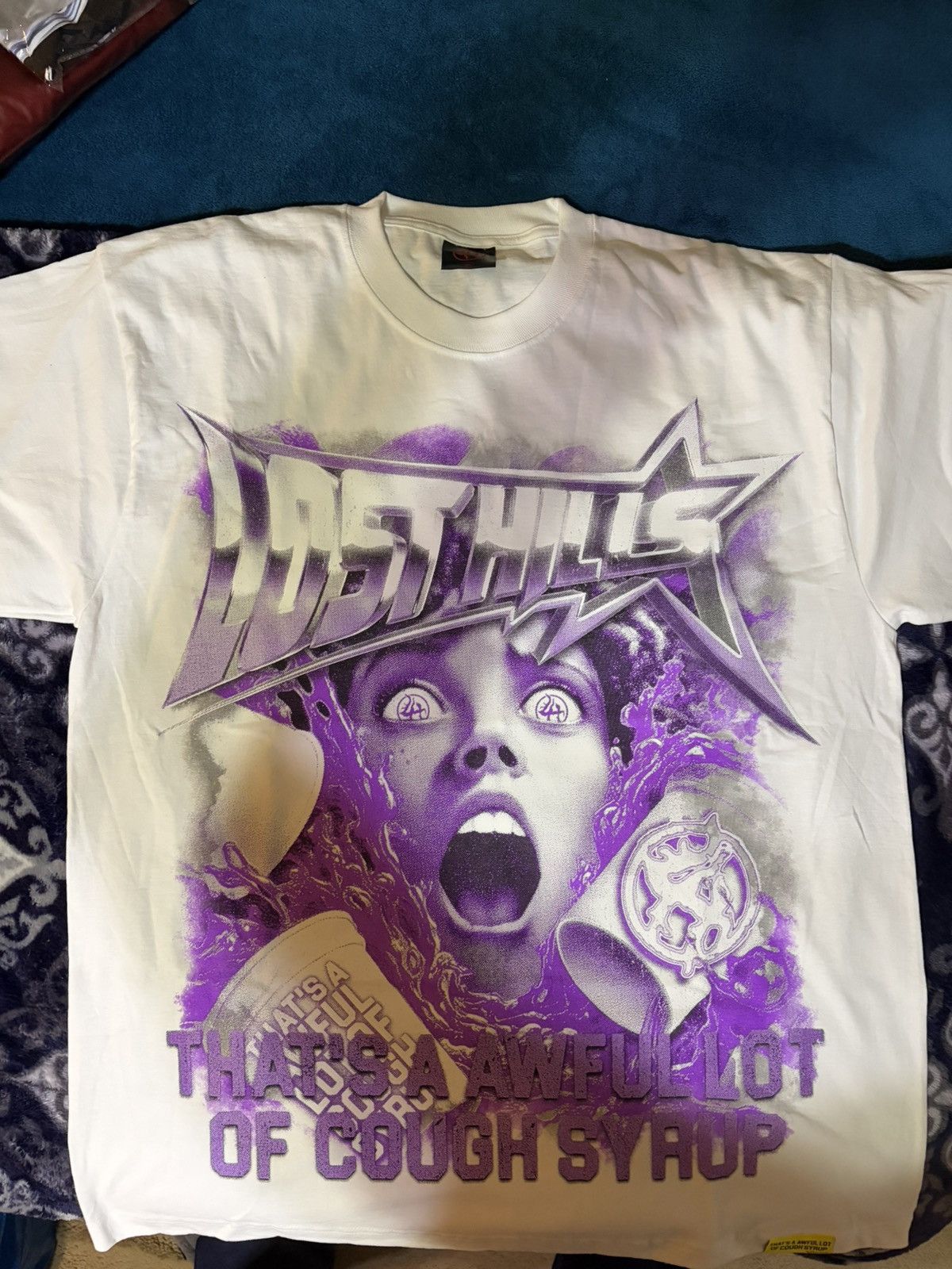 Lost hills Lost Hills x Awful Lot of Cough Syrup Size US XL / EU 56 / 4 - 1 Thumbnail