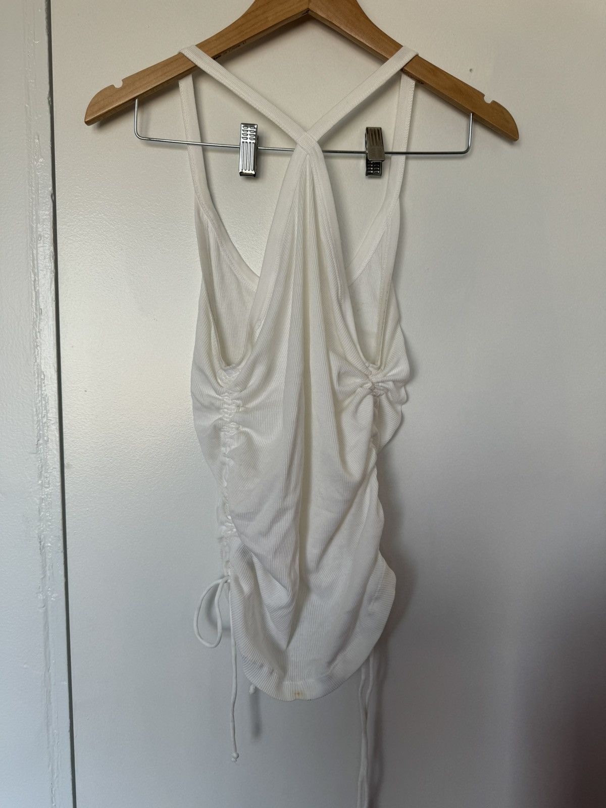 Helmut Lang Helmut Lang Adjustable Side Toggle Rib Tank Size L / US 10 / IT 46 - 2 Thumbnail