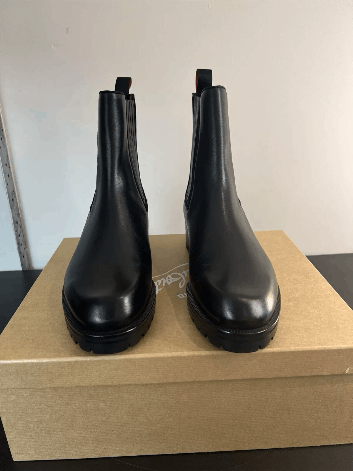Christian Louboutin Christian Louboutin Chelsea Boots Trapman Motok EU 42 Size US 9 / EU 42 - 5 Thumbnail
