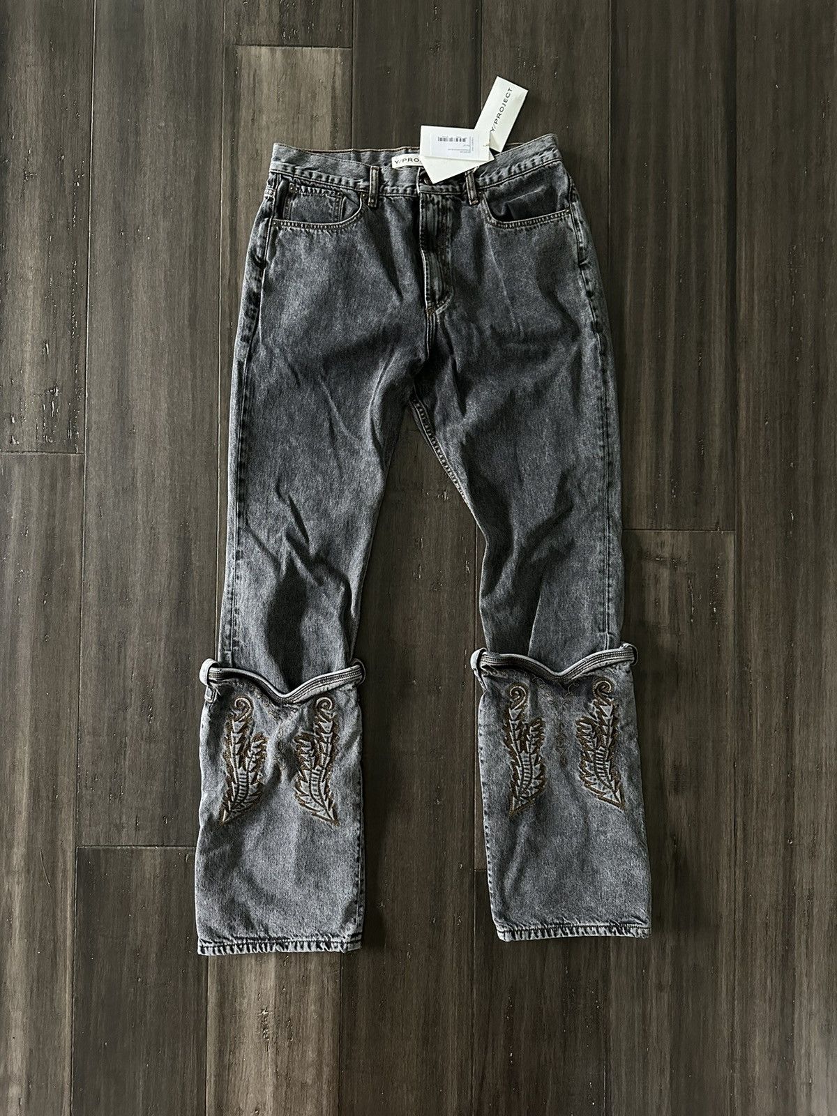Y/Project Evergreen Mini Cowboy Cuff Jeans 32 | Grailed