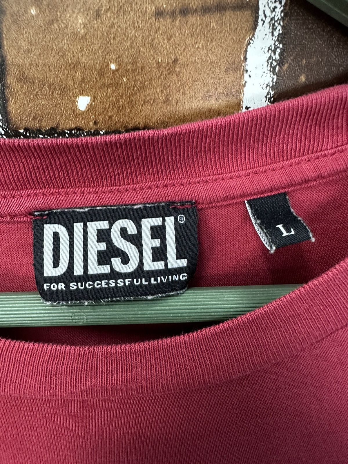 Diesel Diesel Industries Printed Tshirt A938 Size US L / EU 52-54 / 3 - 9 Thumbnail