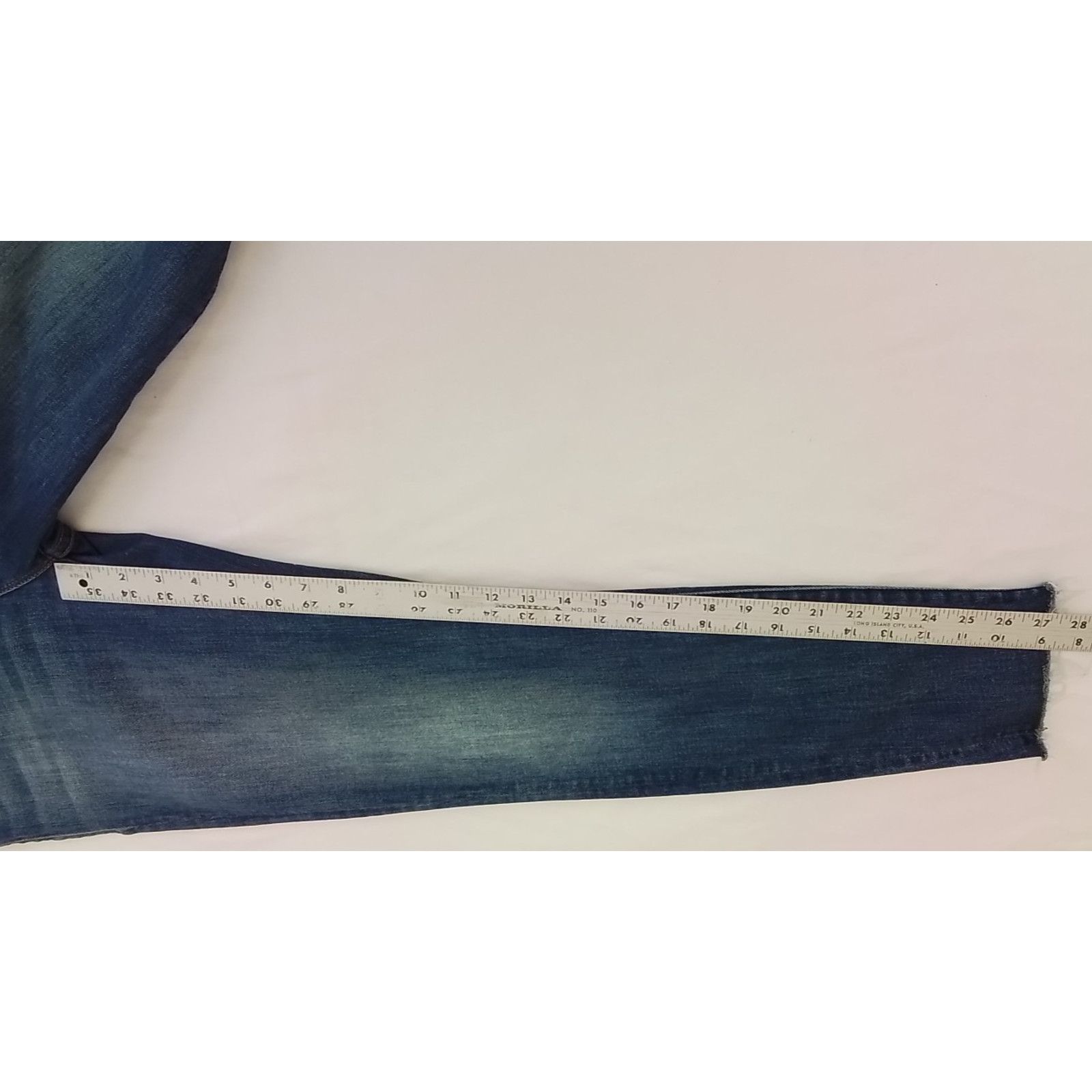 MOTHER Mother Looker Ankle Fray Jean Women's 29" High Waist Size 29" - 13 Thumbnail
