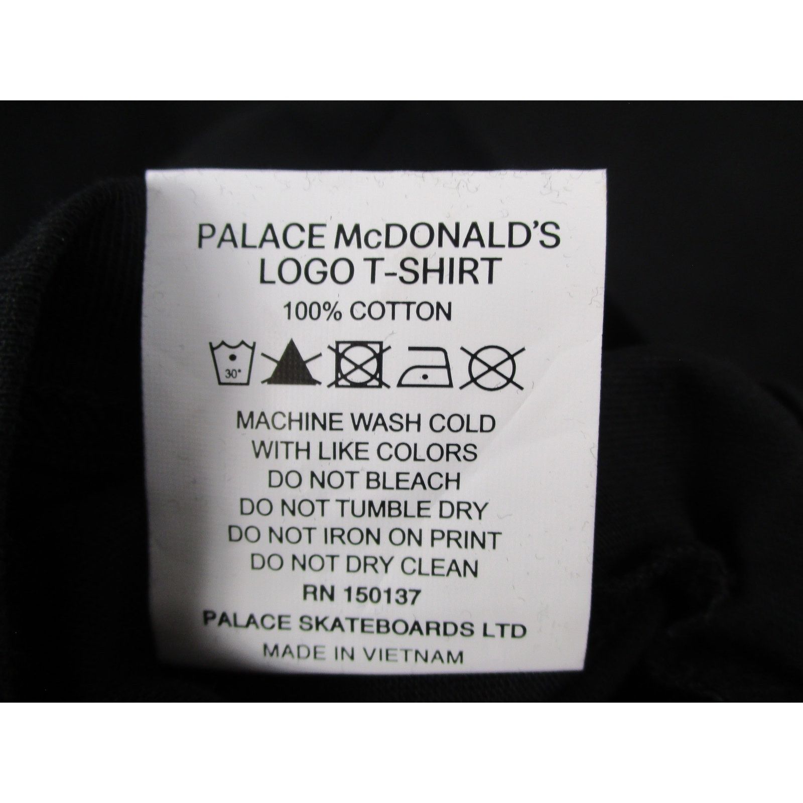 Palace Palace x McDonald's Logo T-Shirt Black Medium New 1272-1276 Size US M / EU 48-50 / 2 - 4 Thumbnail