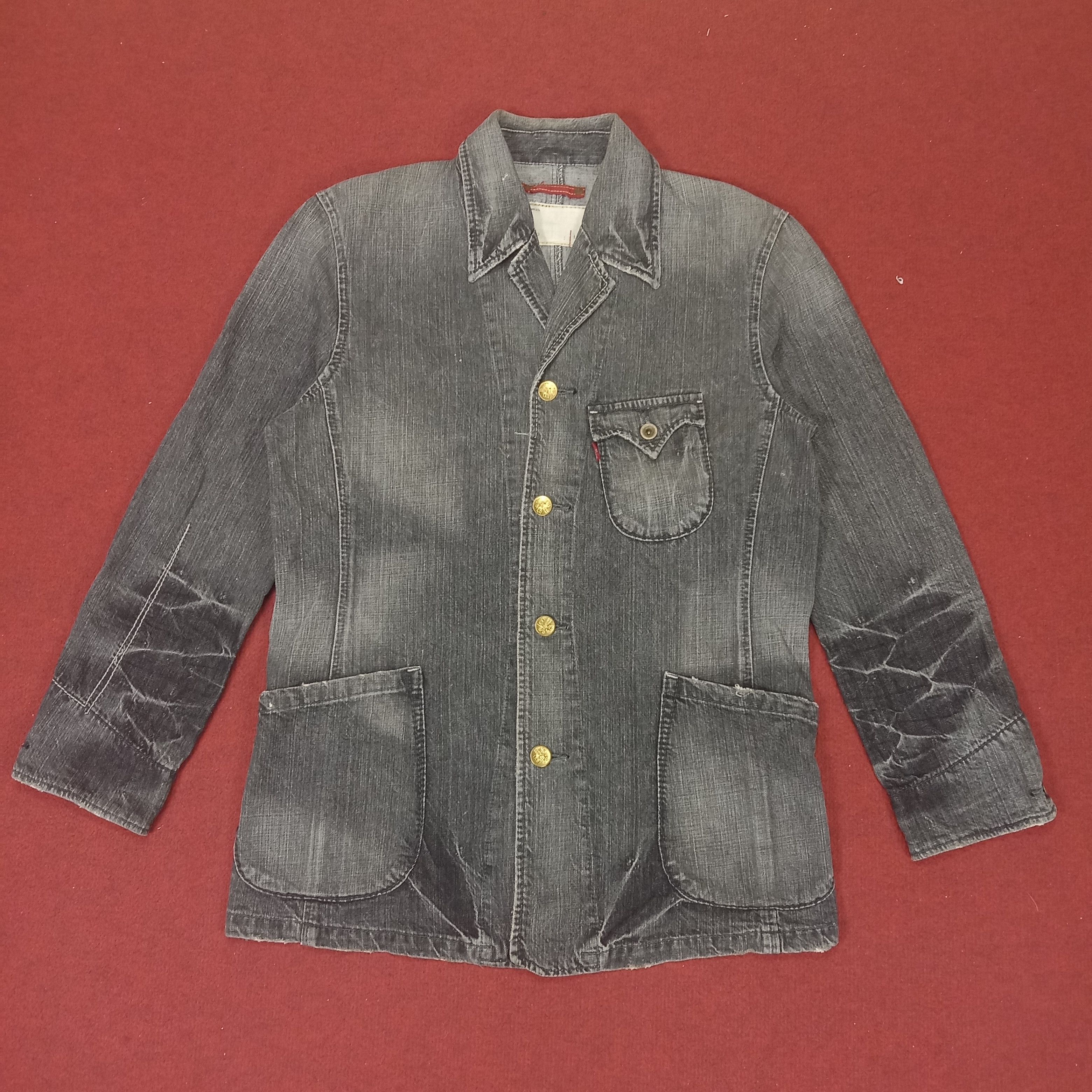 Levi's Levis Casual Fashion Style Nice Design Denim Jacket Size US M / EU 48-50 / 2 - 1 Thumbnail