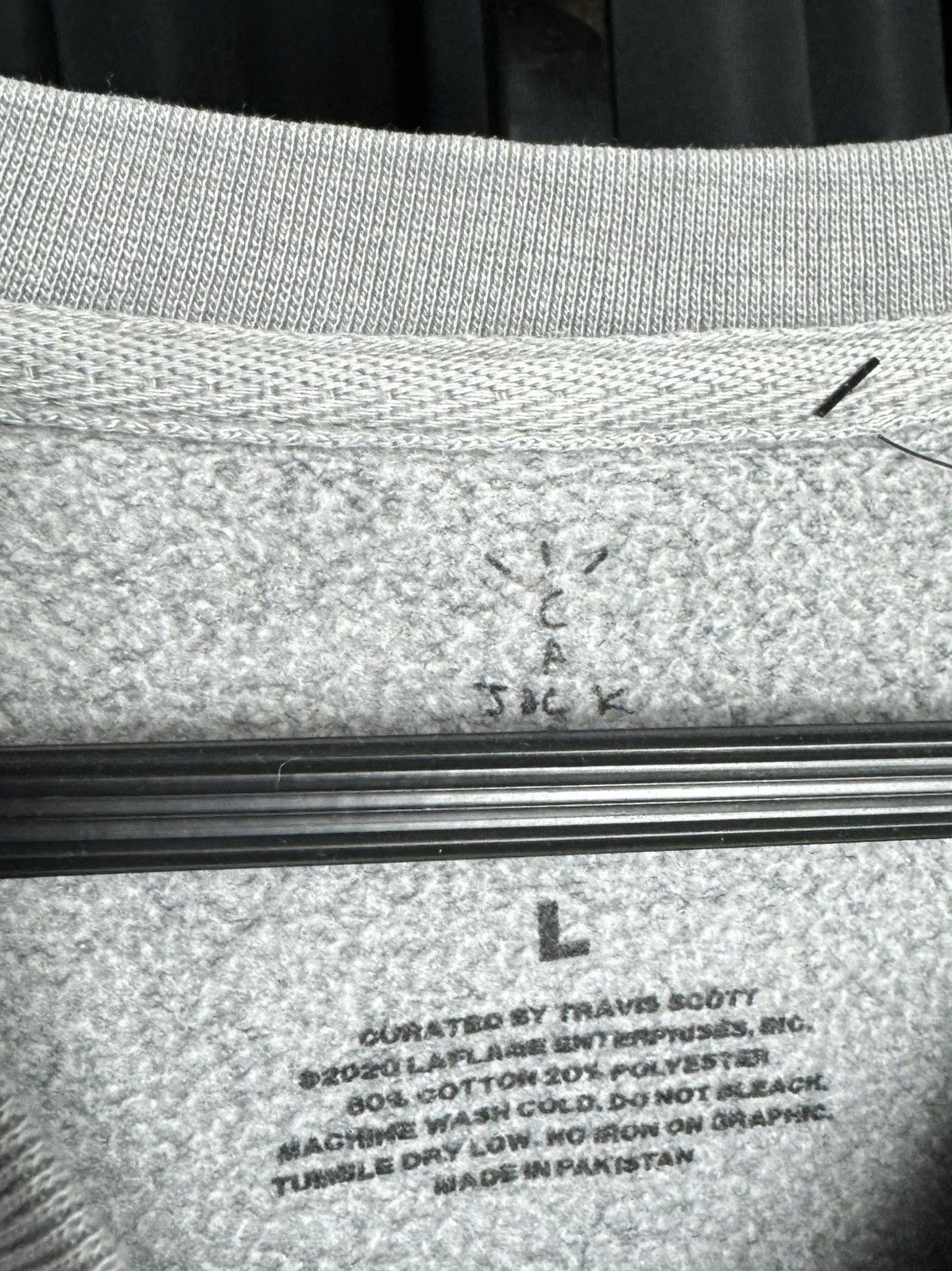 Travis Scott Cactus Jack Playstation Logo Crewneck - Large Size US L / EU 52-54 / 3 - 4 Thumbnail
