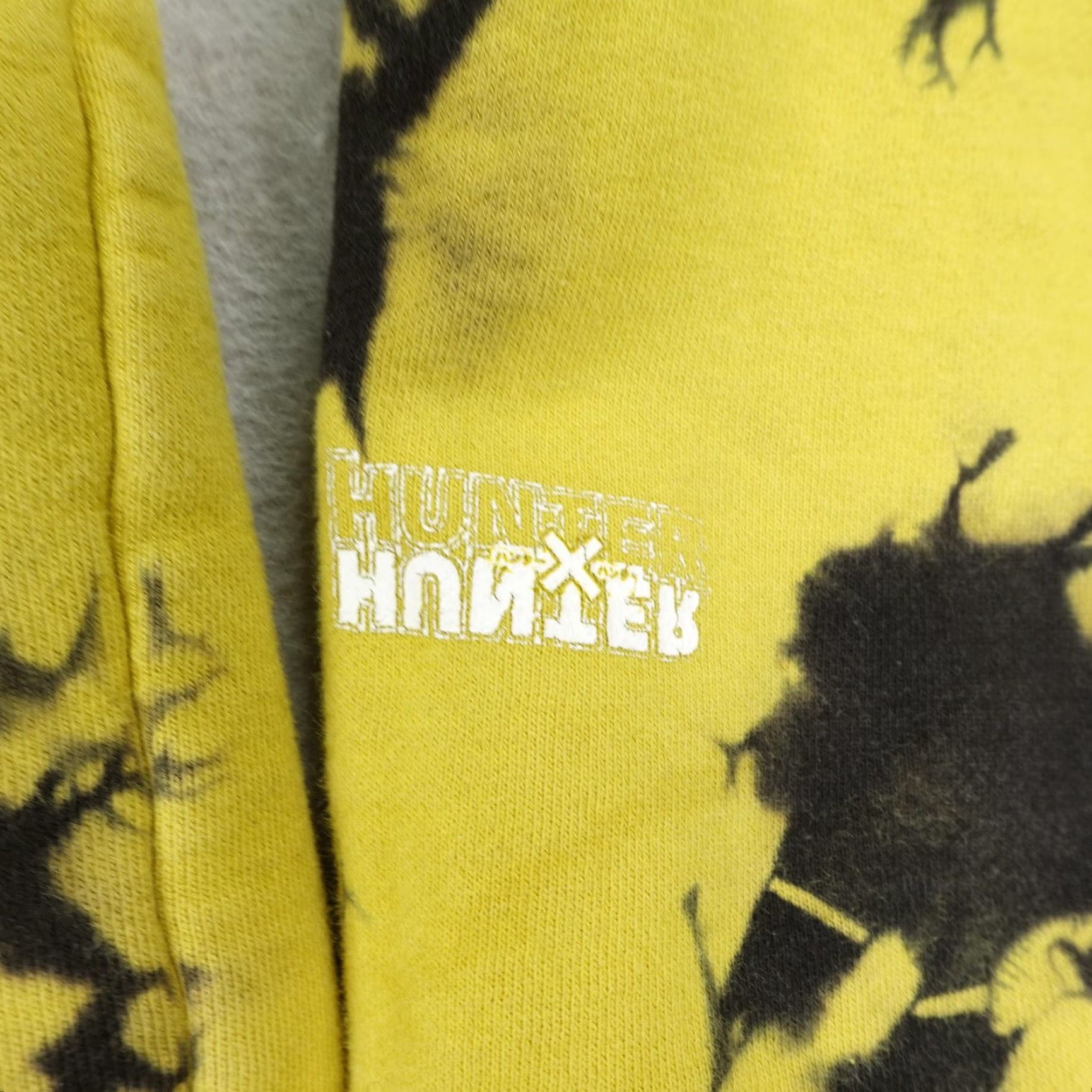 Hypland Hypland Hunter x Hunter Hoodie Mens XL Yellow Kurapika Tie Dye Anime Sweatshirt Size US XL / EU 56 / 4 - 4 Thumbnail
