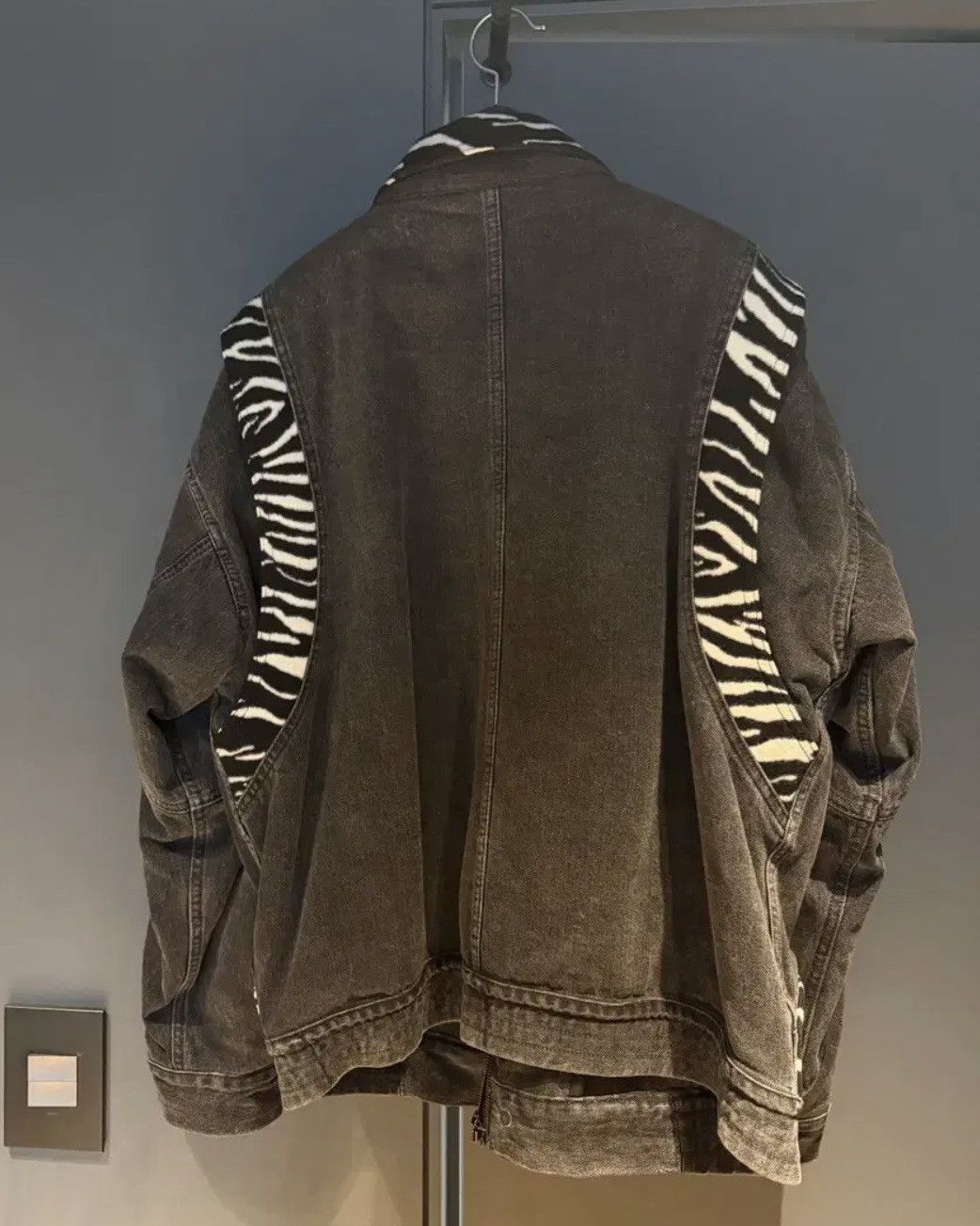 Celine Celine AW21 Zebra Denim Jacket Size US L / EU 52-54 / 3 - 2 Thumbnail
