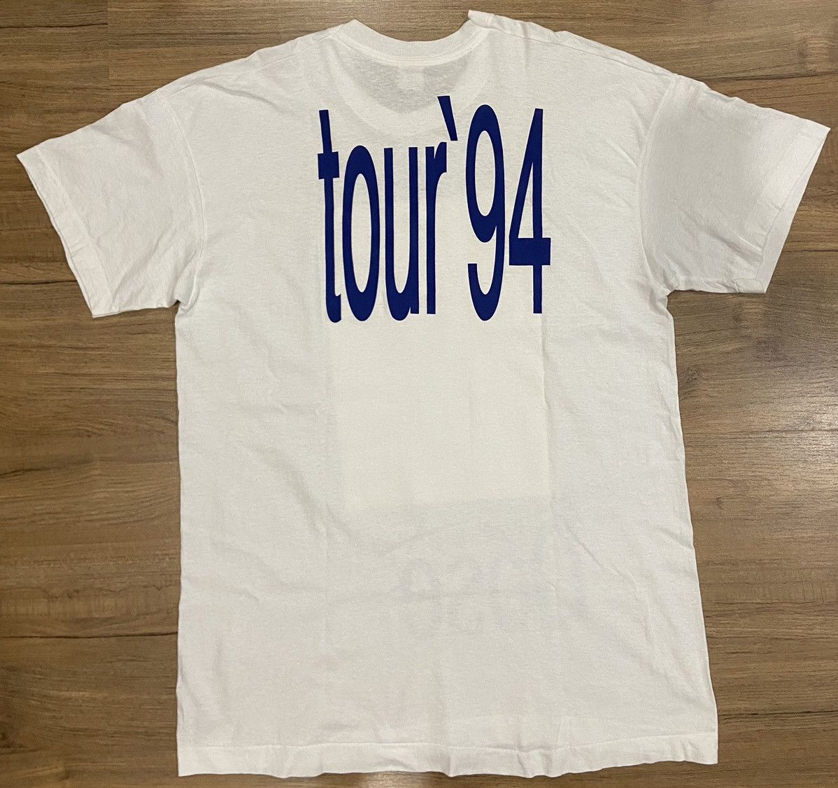 Band Tees Vintage Miguel Bose "Bajo El Signo De Cain" 1994 Tour Size US XL / EU 56 / 4 - 7 Thumbnail