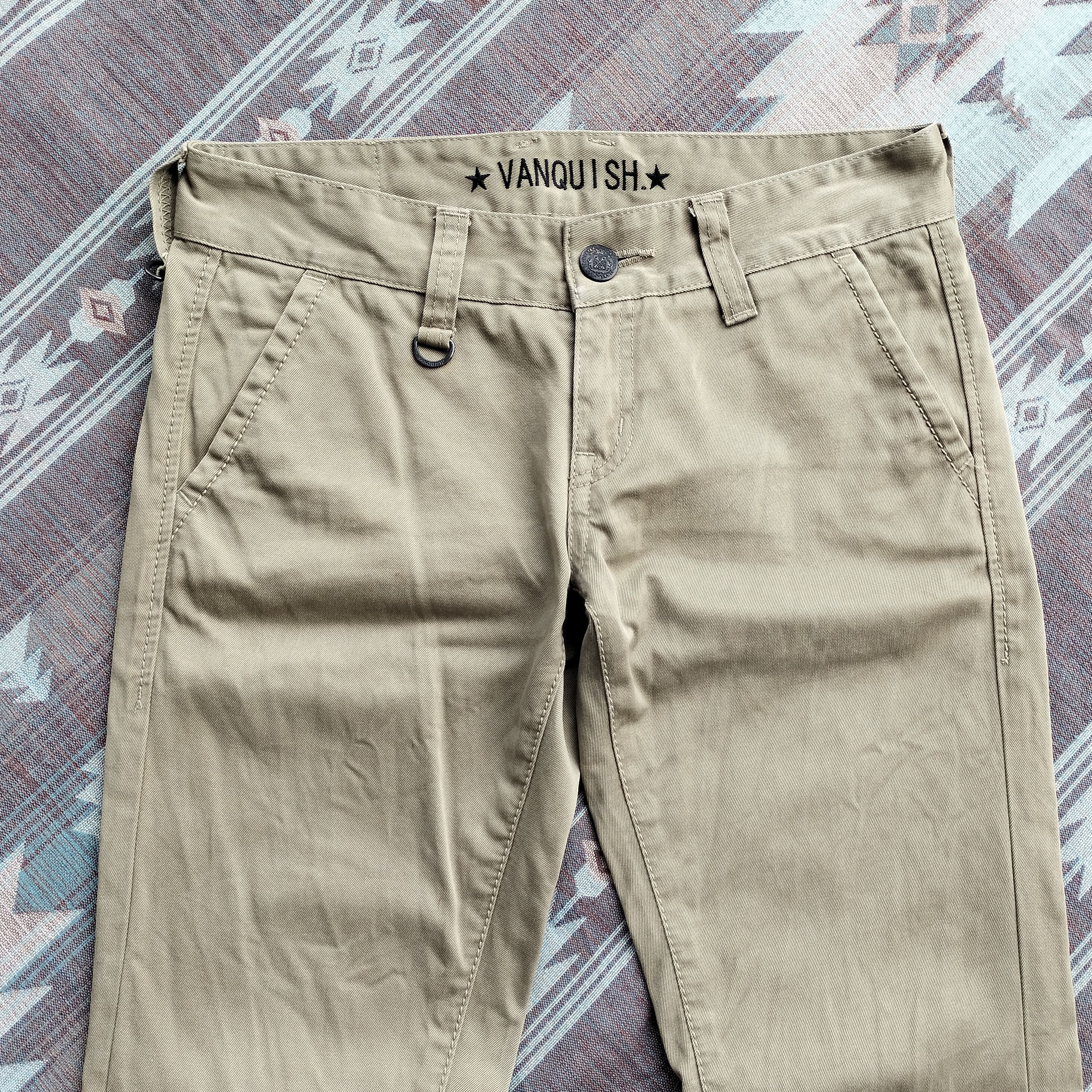 Vanquish Vanquish Gold japan flare catton pants Size US 31 - 2 Thumbnail