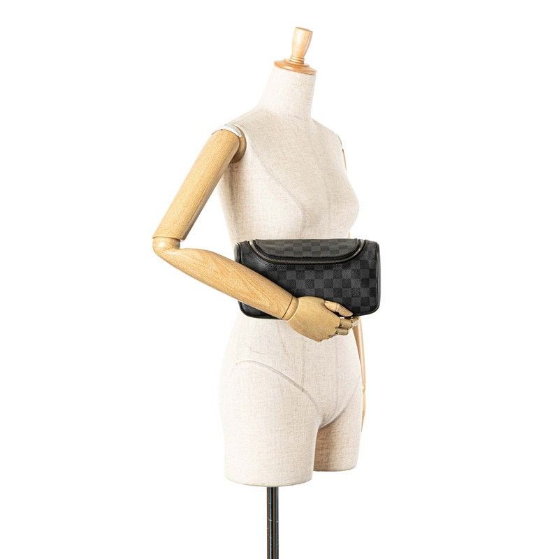 Louis Vuitton Louis Vuitton Damier Graphite Toilette Pouch N47625 Size ONE SIZE - 12 Thumbnail