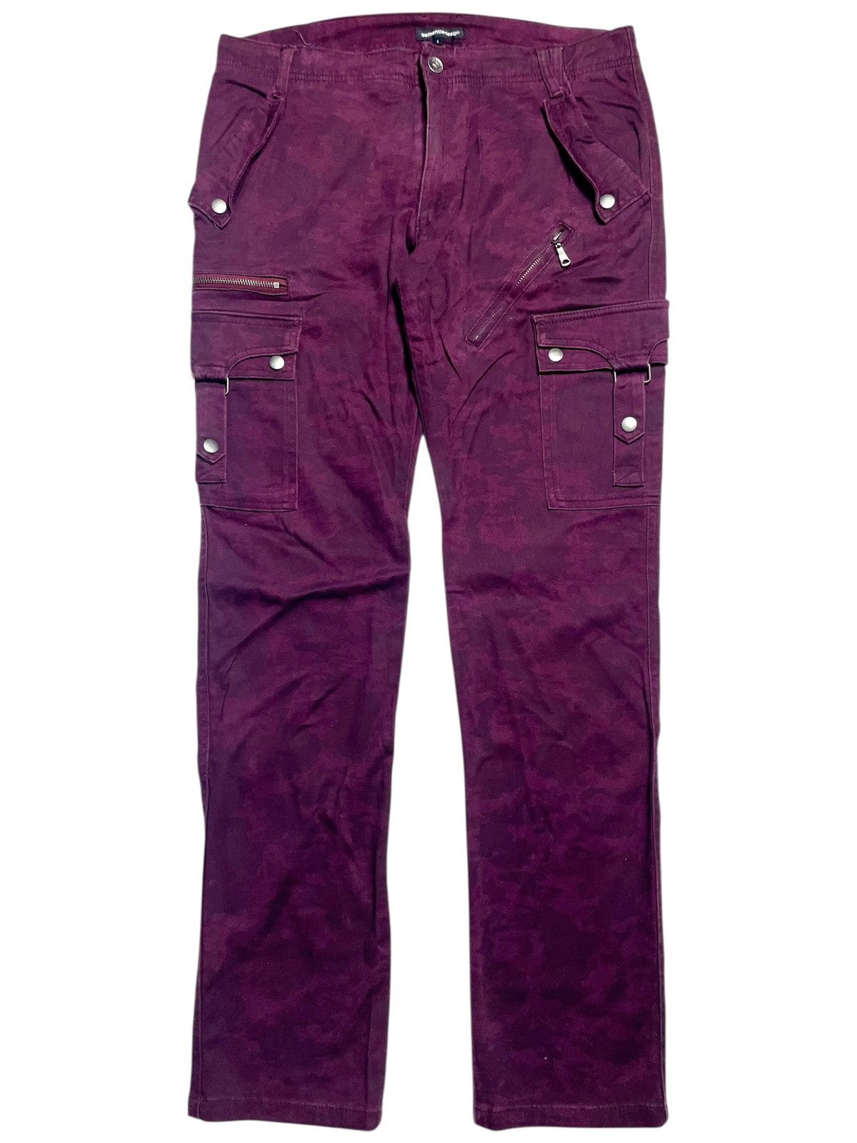14th Addiction 2000’s Semantic Design - Camo pattern Cargo Pants Size US 34 / EU 50 - 1 Thumbnail