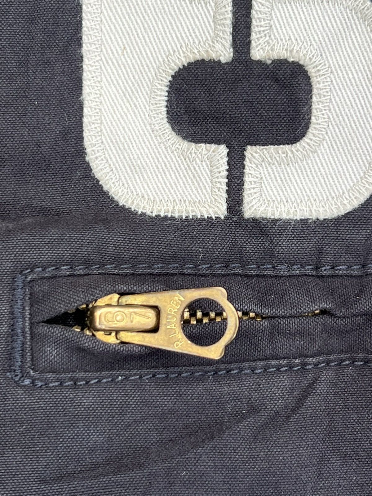 Polo Ralph Lauren Polo Jeans Co. Ralph Lauren "67" Patched Moto Jacket -XL Size US XL / EU 56 / 4 - 5 Thumbnail