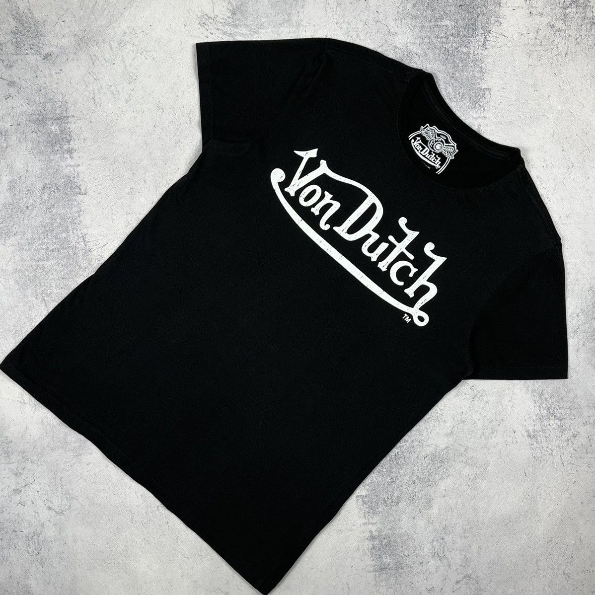Vintage × Von Dutch Vintage Von Dutch y2k big logo tee 90’s Size US L / EU 52-54 / 3 - 1 Thumbnail