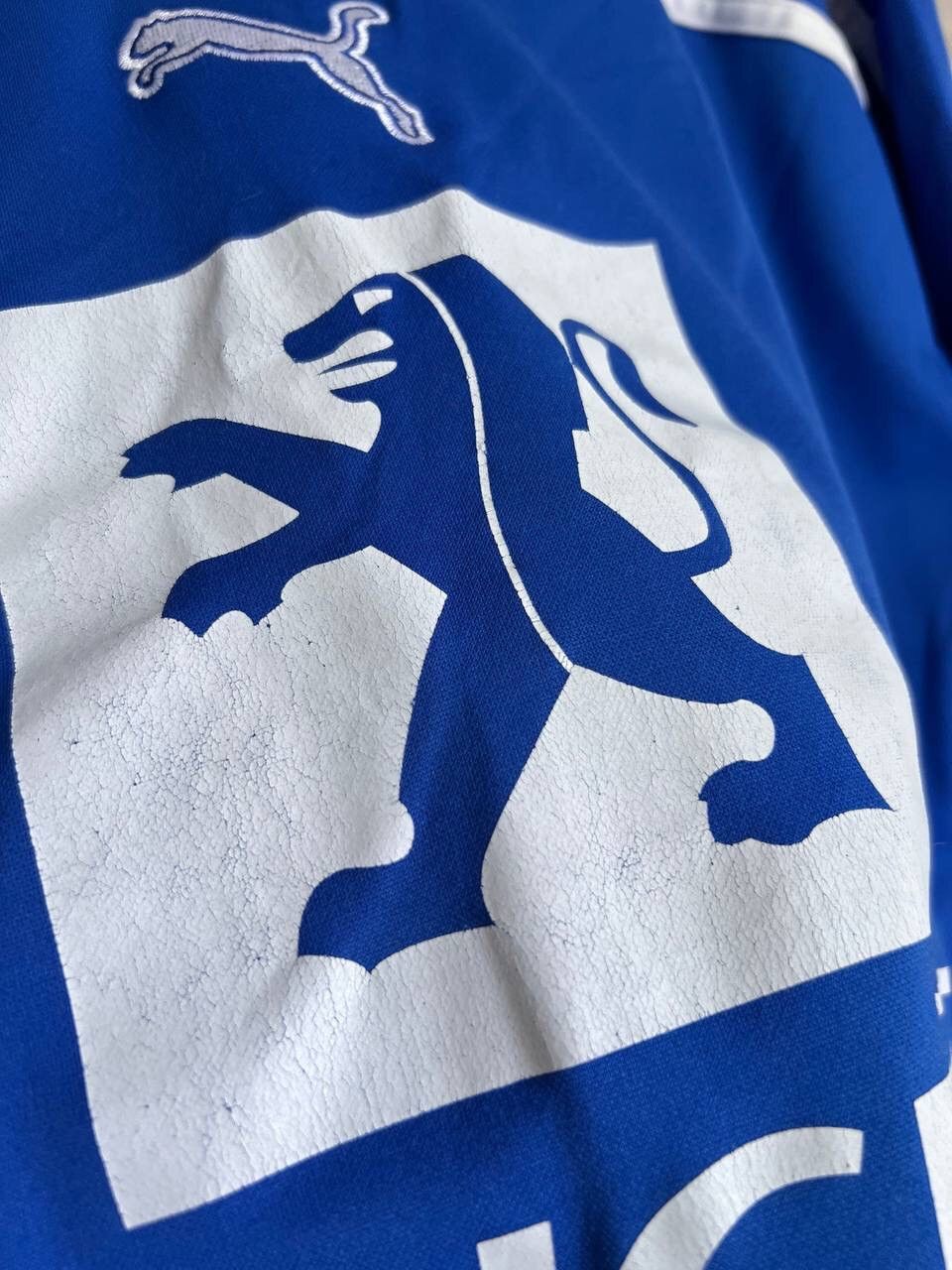 Puma × Vintage Vintage Puma Peugeot Big Logo Soccer Jersey Tee T Shirt Size US XL / EU 56 / 4 - 3 Thumbnail