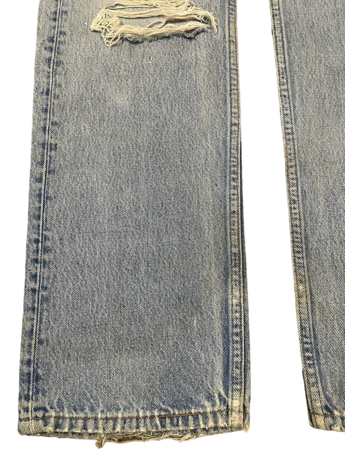 Levi's Vintage 90s Levis 501 Blue Wash Distressed Style Jeans Size US 31 - 5 Thumbnail