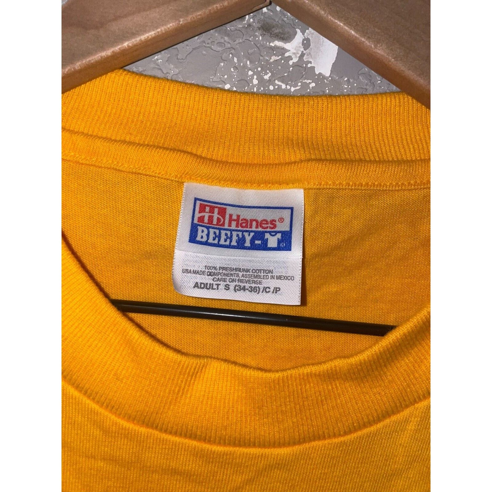 Hanes Vintage Big Mountain Shirt Montana Long Sleeve 90s Tee VTG S Size US S / EU 44-46 / 1 - 6 Thumbnail