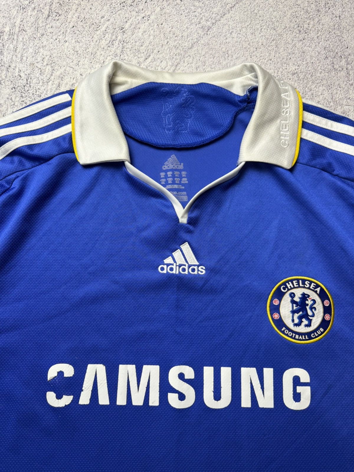 Adidas Chelsea Adidas Jersey Used Blue Men's Champions League Size US XL / EU 56 / 4 - 9 Thumbnail