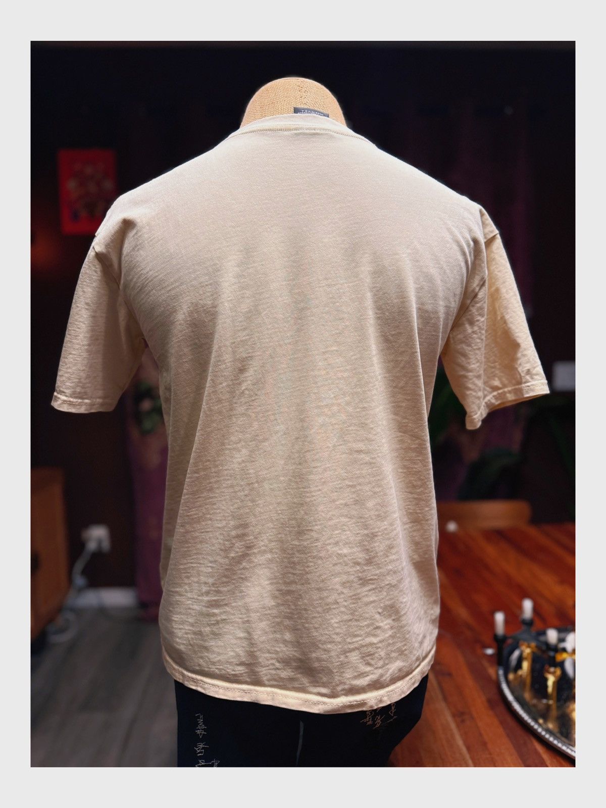 Other Ghostly Abstract Graphic Tee – Beige Unisex T-Shirt Size US M / EU 48-50 / 2 - 4 Thumbnail