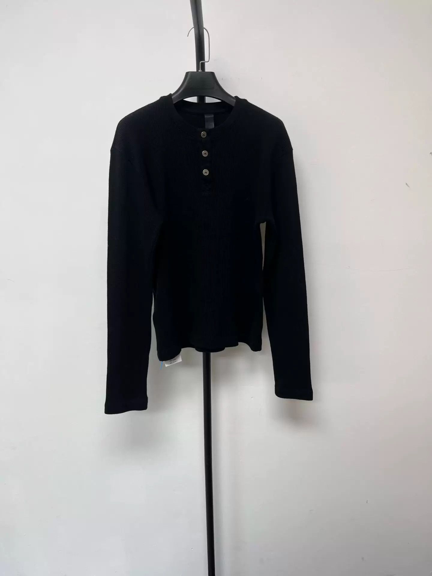 Chrome Hearts chrome hearts black embroidered henley long sleeve Size US XS / EU 42 / 0 - 1 Thumbnail