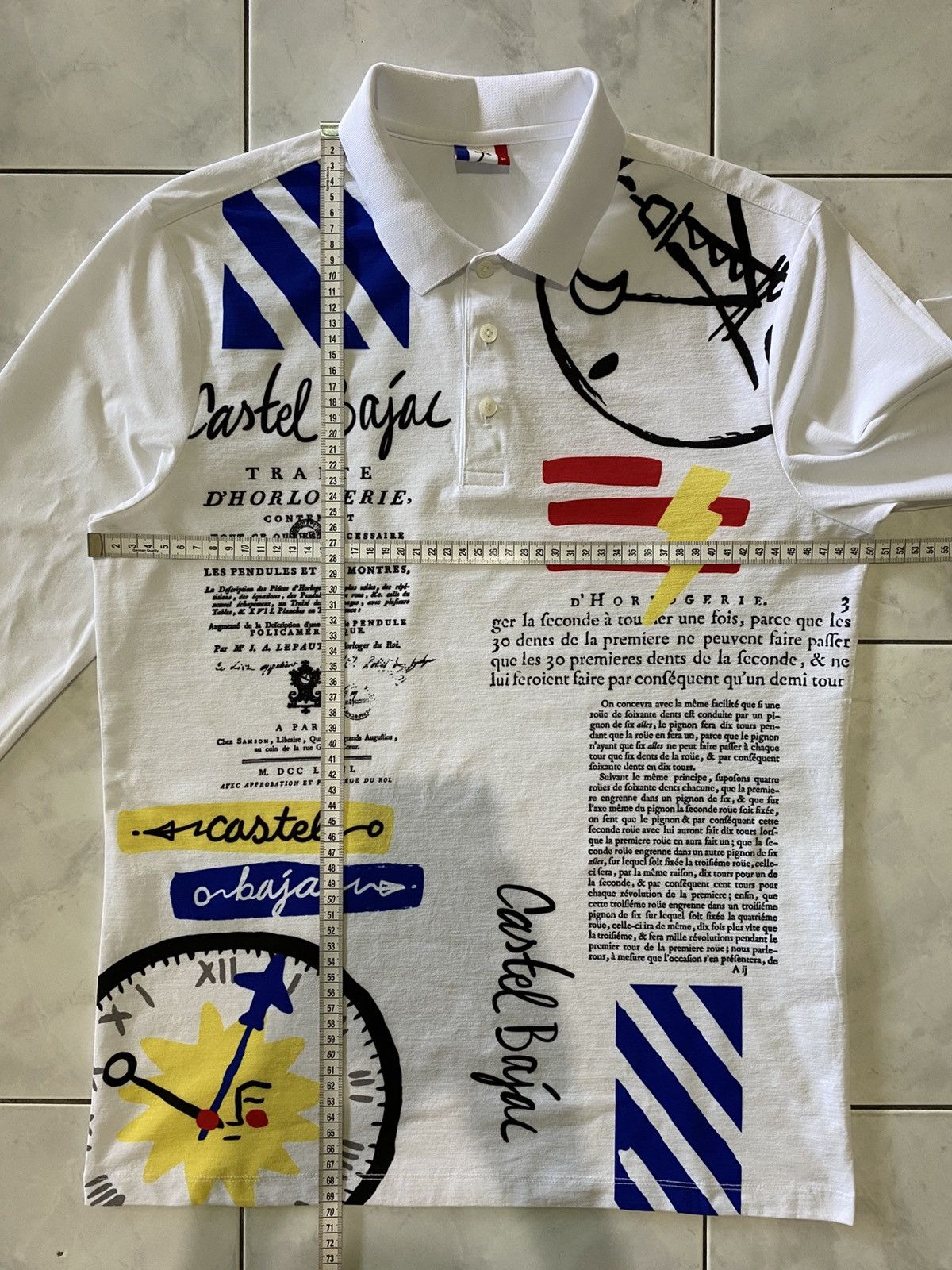 Jean Charles De Castelbajac Jean Charles De Castelbajac Polo Art Rare Designer Piece Size US M / EU 48-50 / 2 - 17 Thumbnail