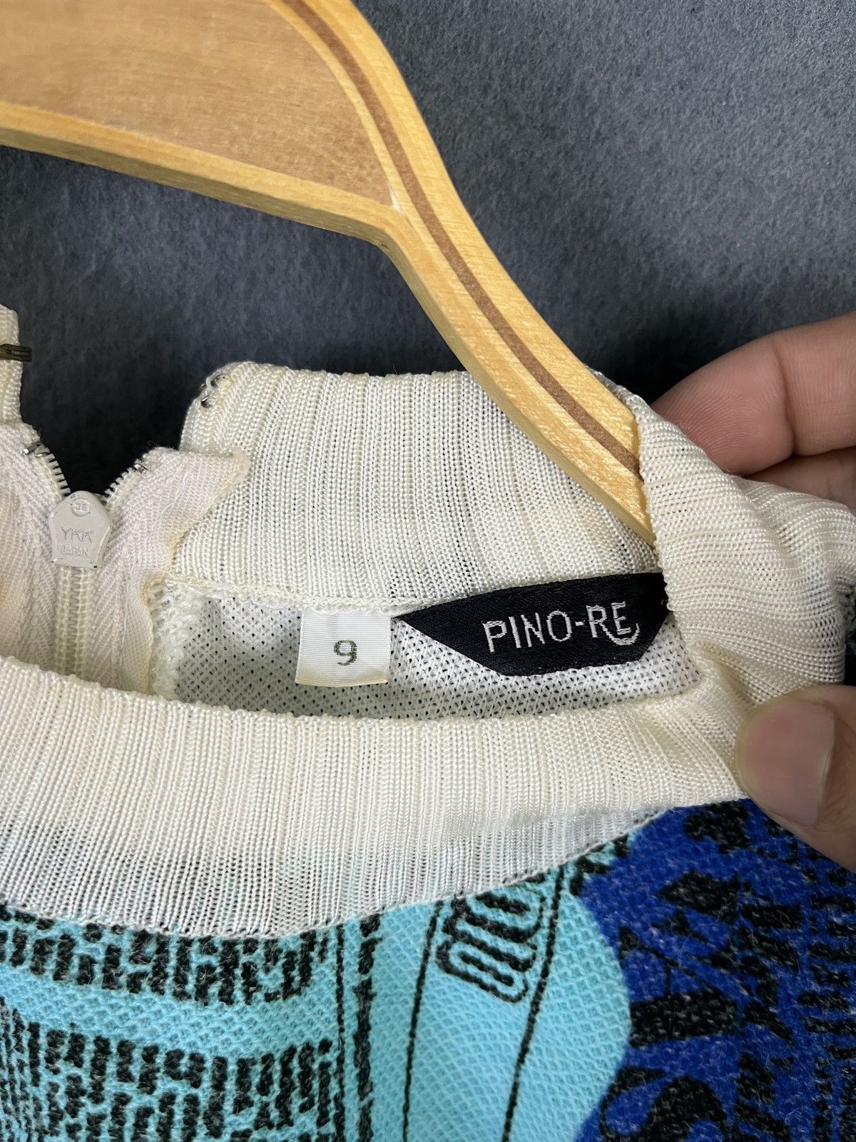 Japanese Brand Pino-Re Short Sleeve Knit Tshirt Size S / US 4 / IT 40 - 5 Thumbnail