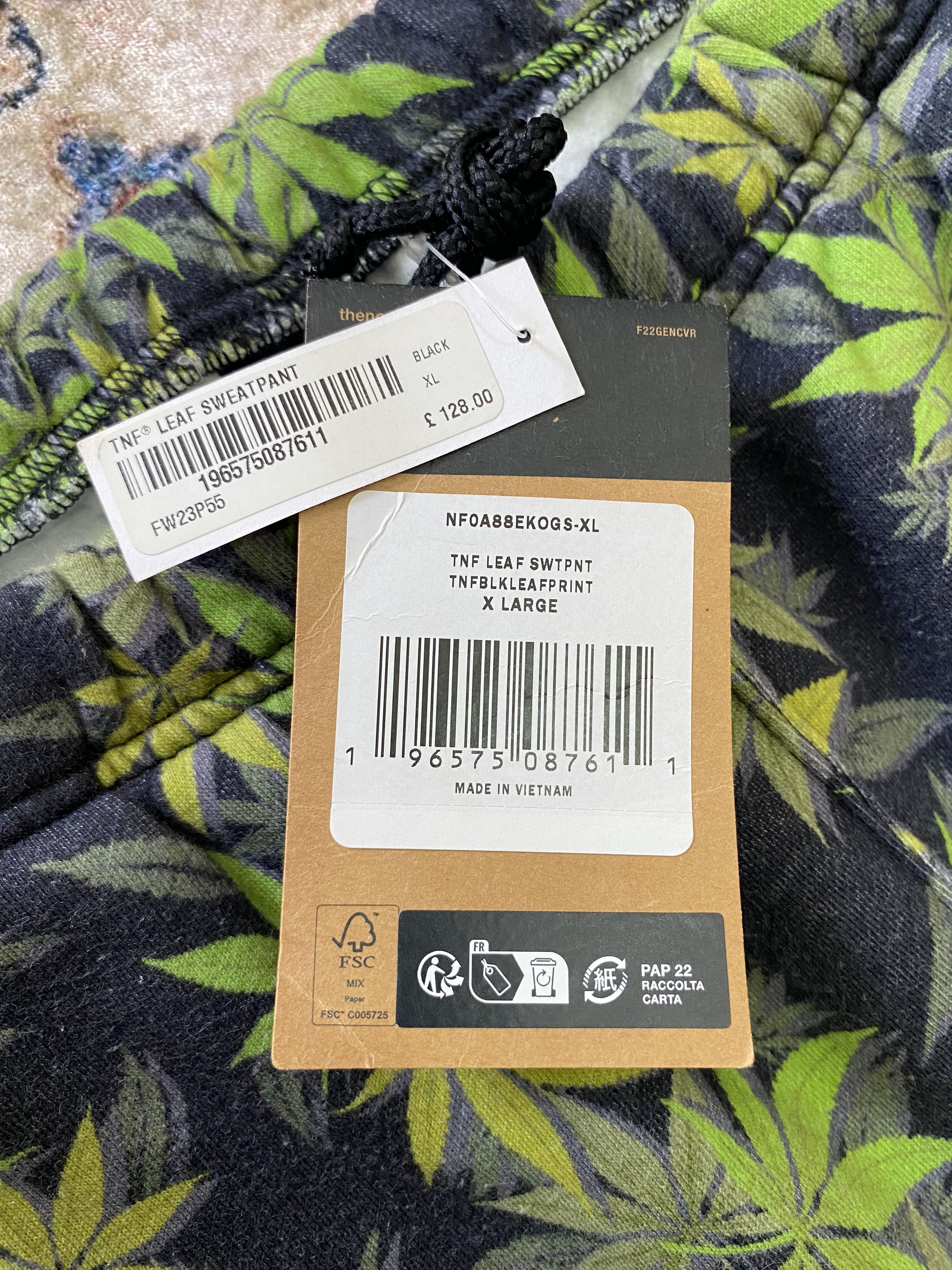 Supreme × The North Face Supreme x The North Face Leaf Sweatpant Size US 34 / EU 50 - 6 Thumbnail
