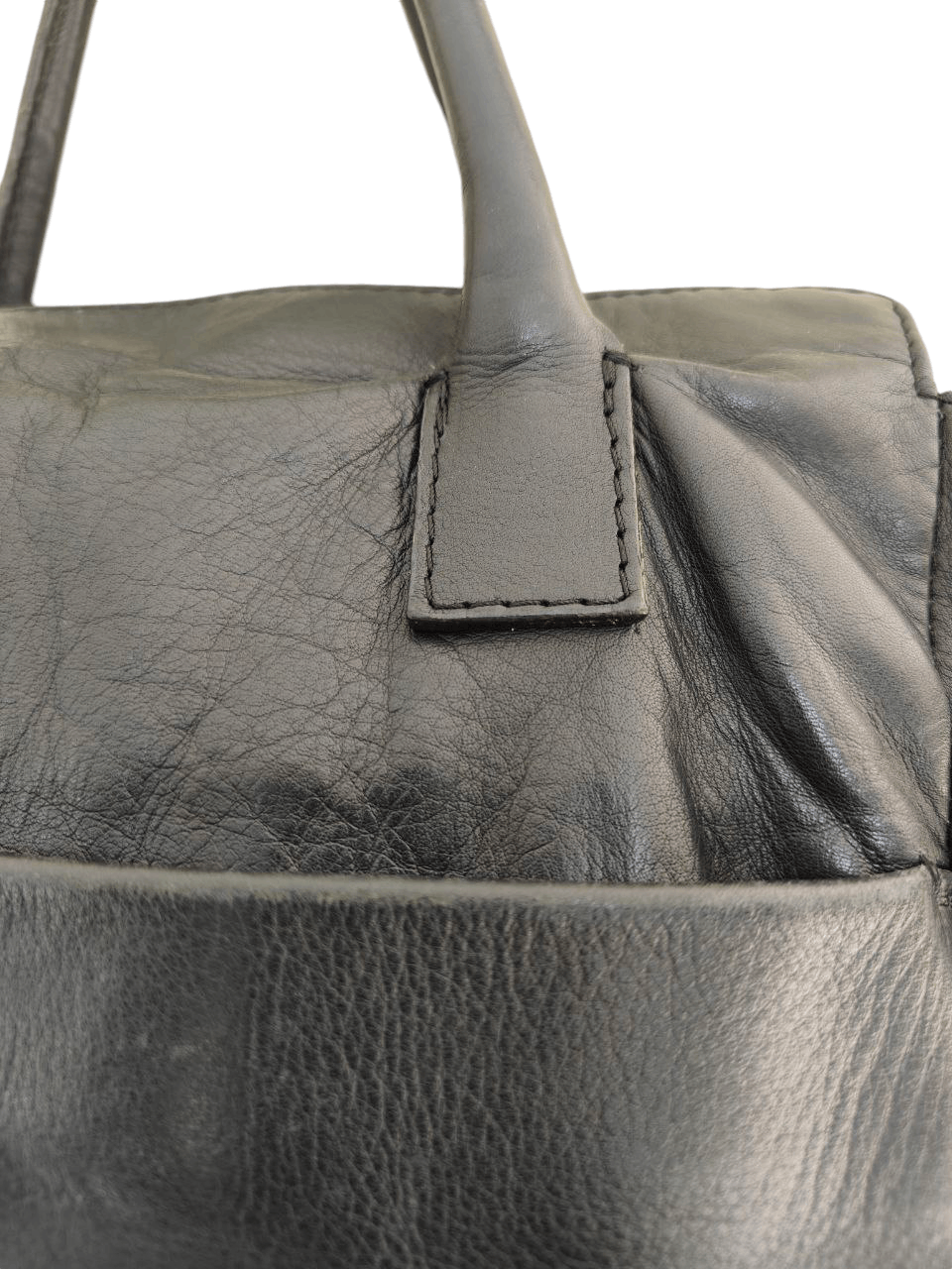 Comme des Garcons ❎ Italian Leather Handbag, Raccagni Zipper Size ONE SIZE - 8 Thumbnail