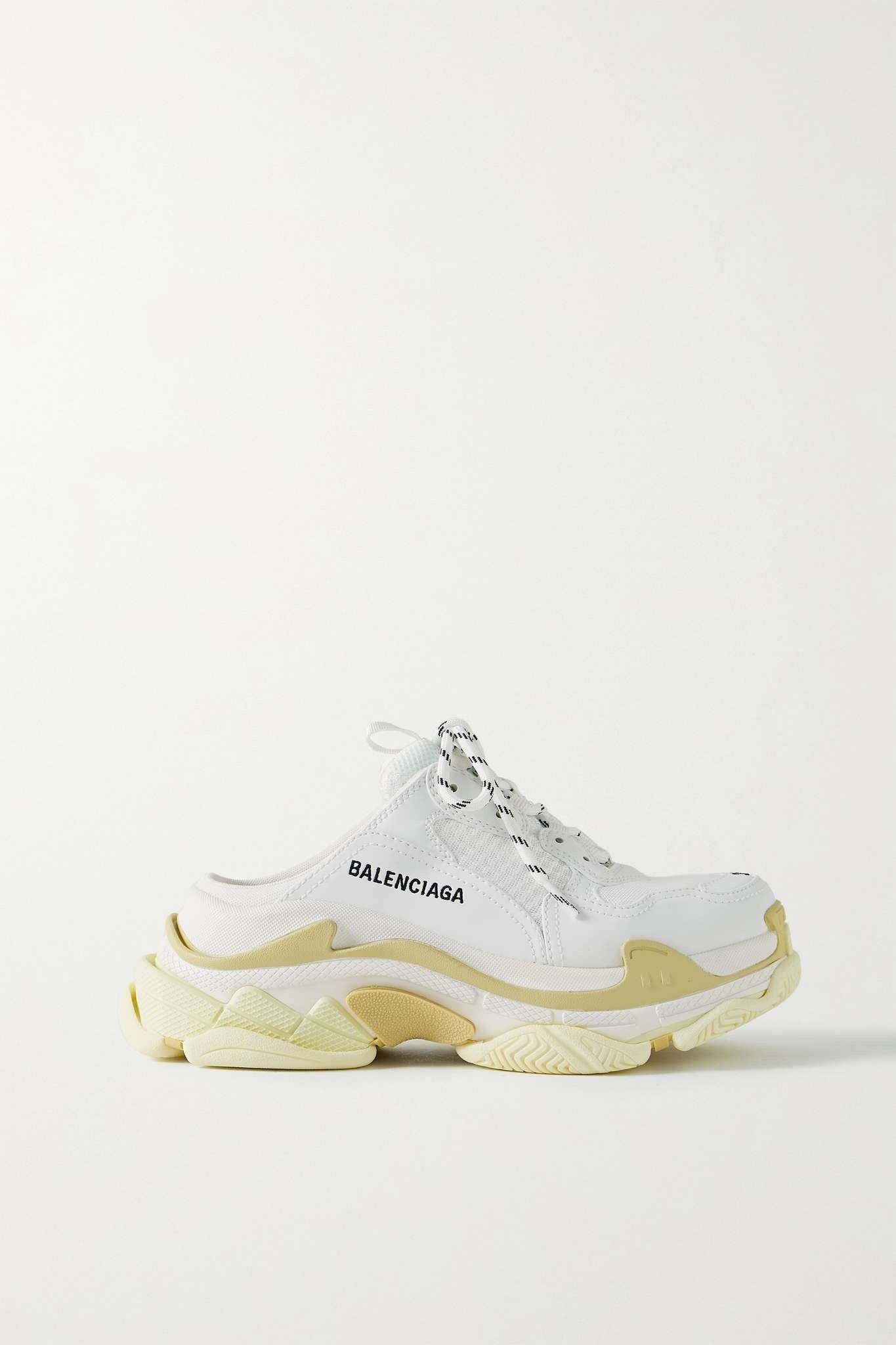 Balenciaga Balenciaga Triple S Mules SIZE 36 Size ONE SIZE - 1 Thumbnail