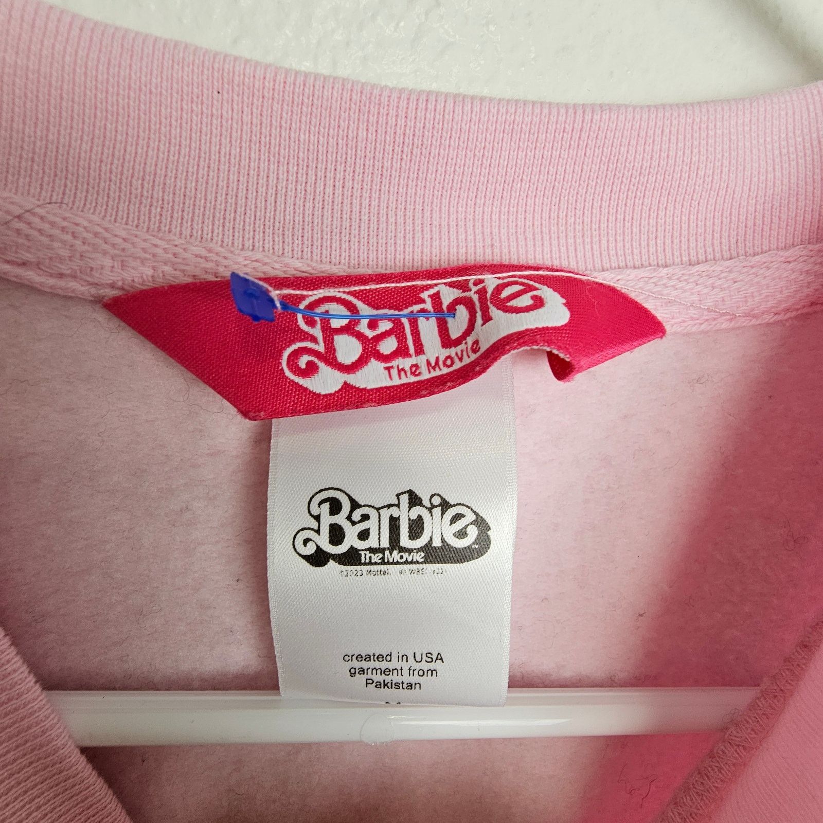 Barrie Barbie The Movie Womens Crew Neck Pullover Sweatshirt Size M Size M / US 6-8 / IT 42-44 - 6 Thumbnail