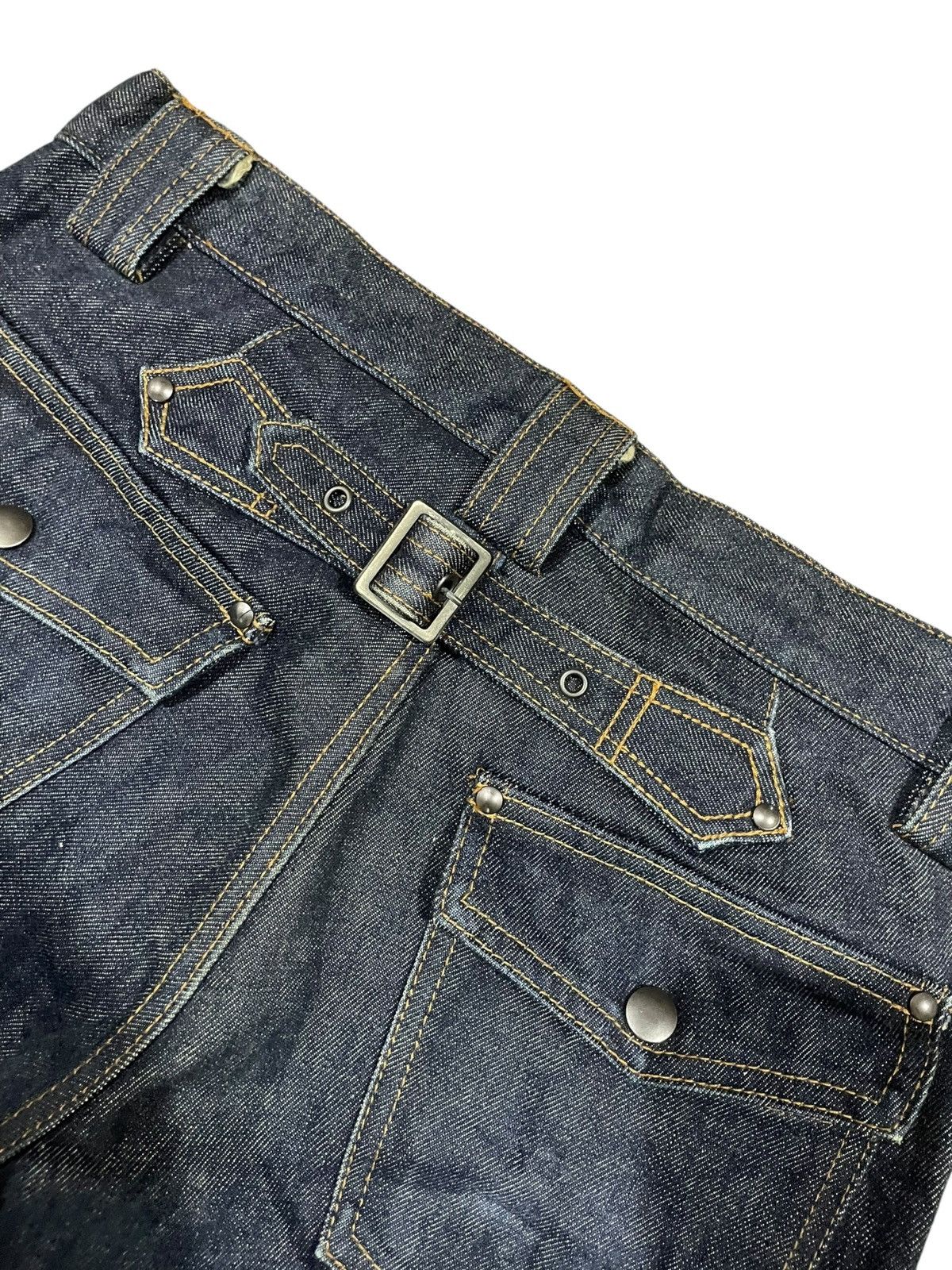 Shellac Avant Garde Shellac Flared Lowrise Jeans Size US 30 / EU 46 - 2 Thumbnail
