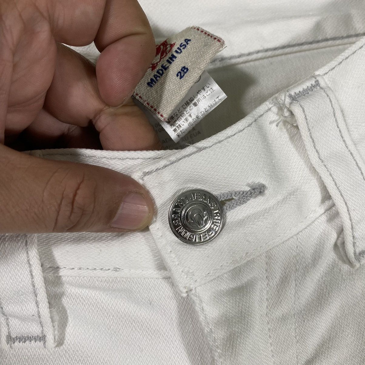 True Religion × Vintage True Religion Section Ricky Size 28 (menual Size 30) Size 30" / US 8 / IT 44 - 7 Thumbnail