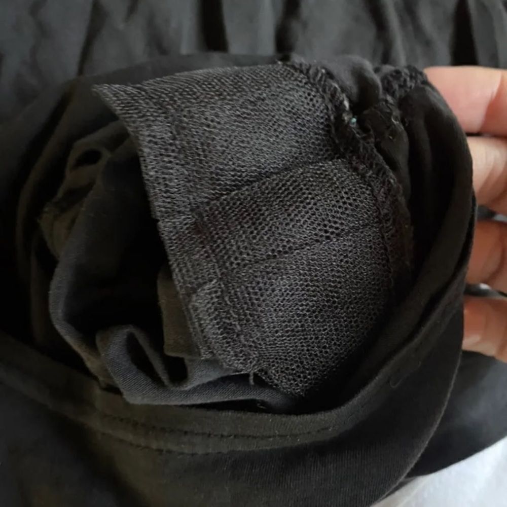 Other Piko 1988 Women’s Size M Black Vintage Cotton Blouse Shoulde Size M / US 6-8 / IT 42-44 - 4 Thumbnail