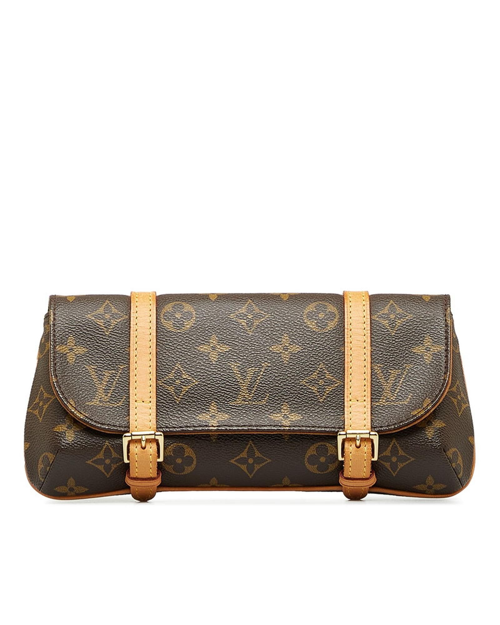 image of Louis Vuitton Monogram Pochette Marelle Bag - Ab Condition in Brown, Women's