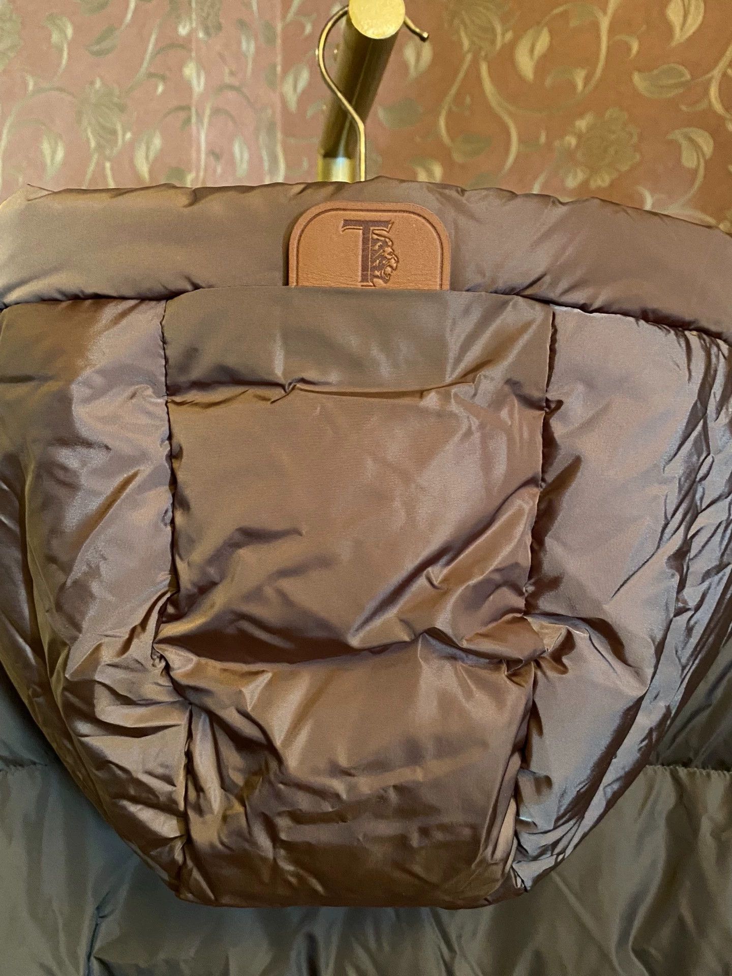Tod's TODS Runway 90% Down Italian L Leather Tag Jacket Size US L / EU 52-54 / 3 - 6 Thumbnail