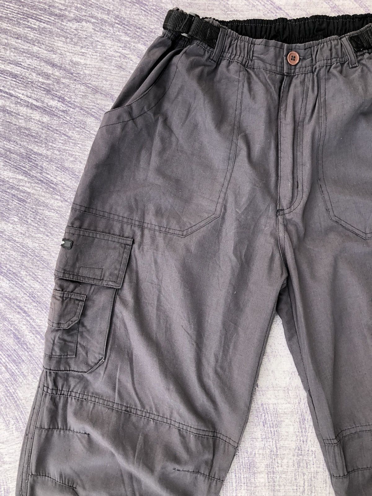 Japanese Brand Vintage Outdoor Cargo 6 Pocket Stretchble Waist Size US 26 / EU 42 - 7 Thumbnail