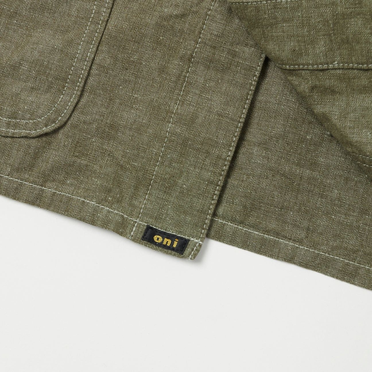 Oni Oni Chambray Chore Coat - Olive Size US S / EU 44-46 / 1 - 6 Thumbnail
