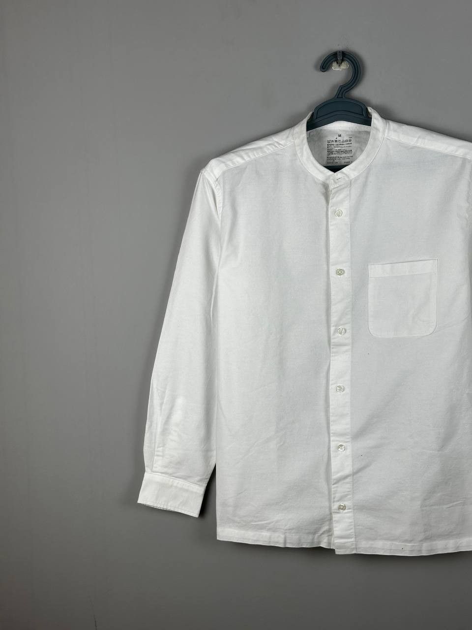 Muji Muji Japan Luxury White Fashion Shirt Size M Size US M / EU 48-50 / 2 - 2 Thumbnail
