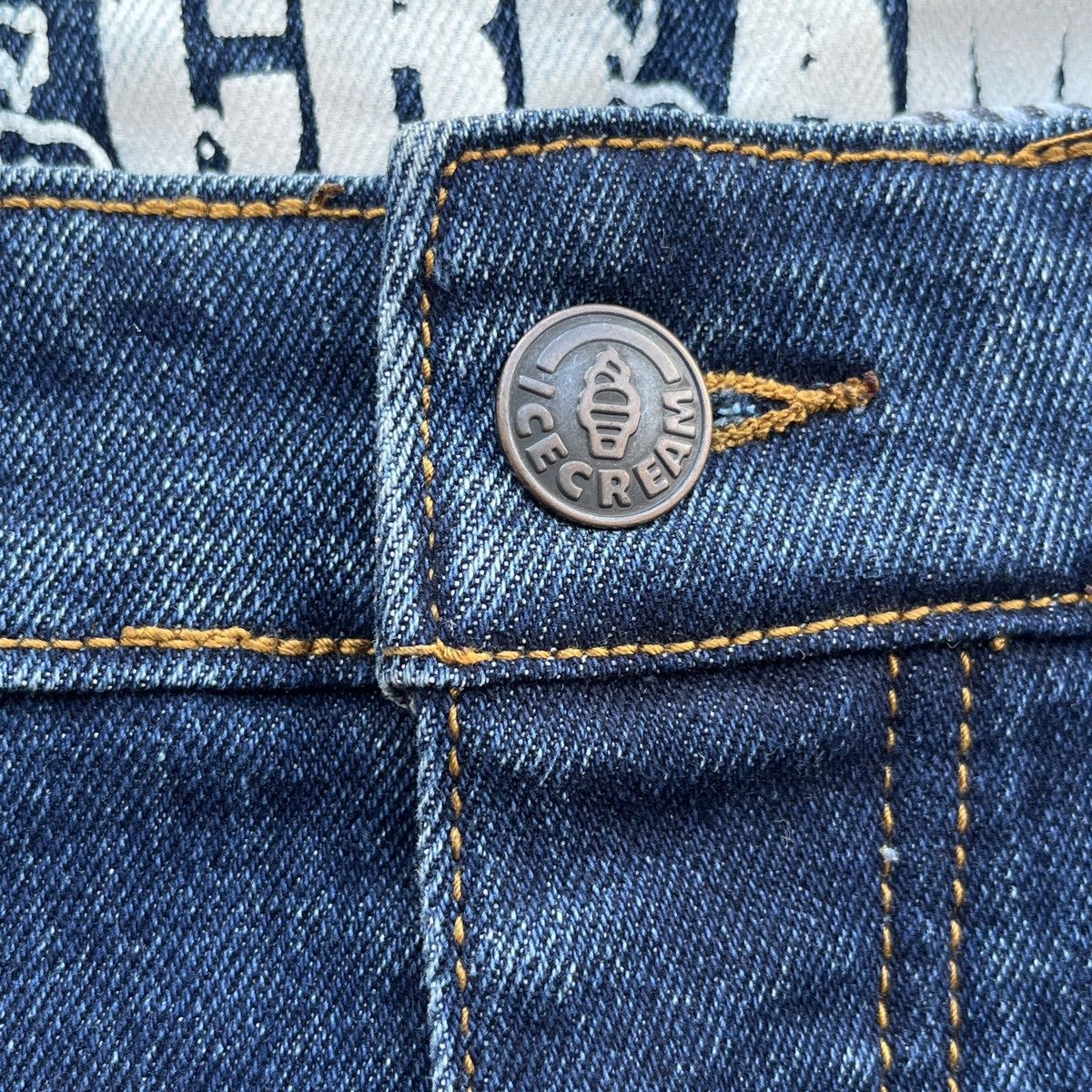 Billionaire Boys Club × Icecream BBC ICECREAM RUNNING DOG STRETCH JEANS Size US 34 / EU 50 - 11 Thumbnail