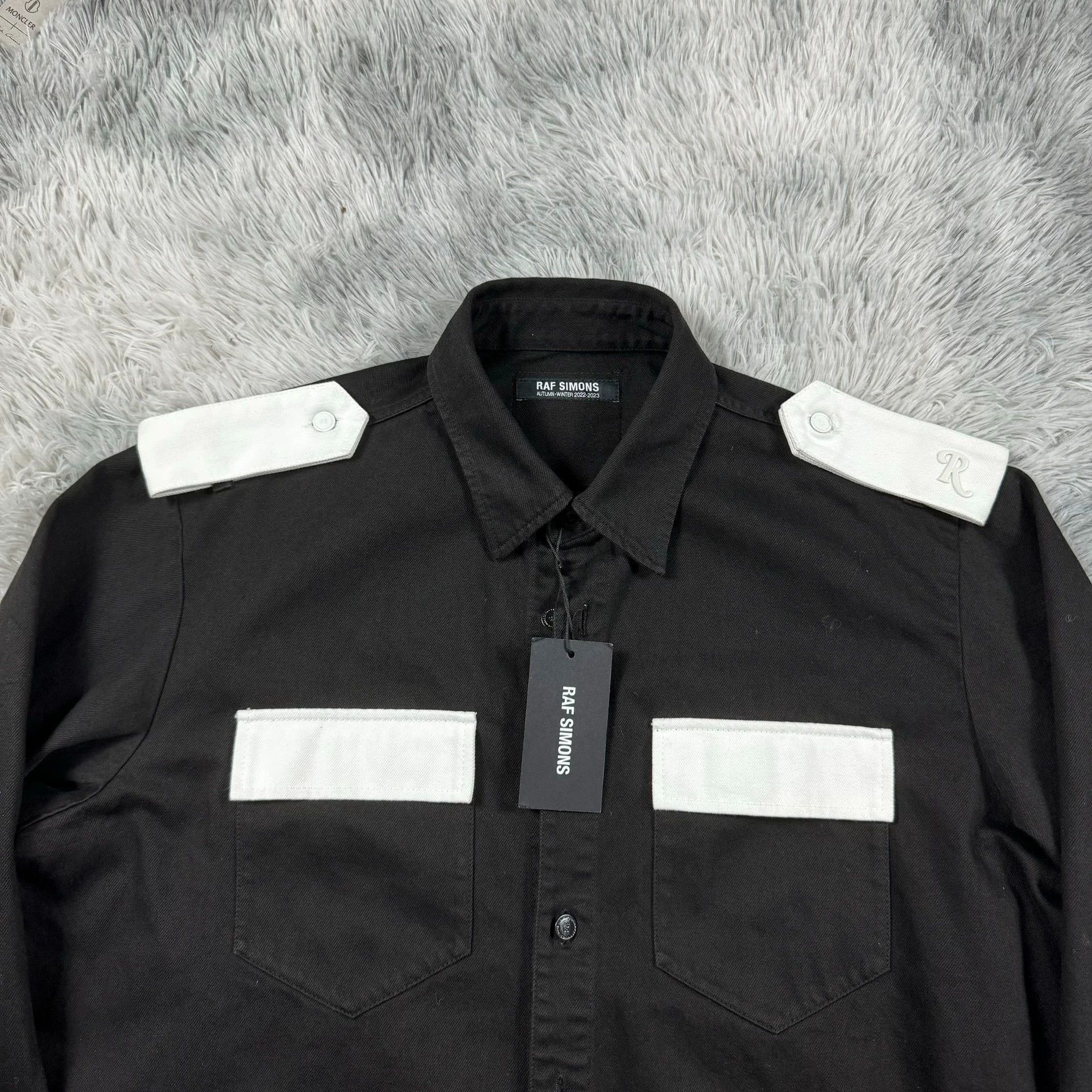 Raf Simons Raf Simons Security leather shirt Size US L / EU 52-54 / 3 - 2 Thumbnail