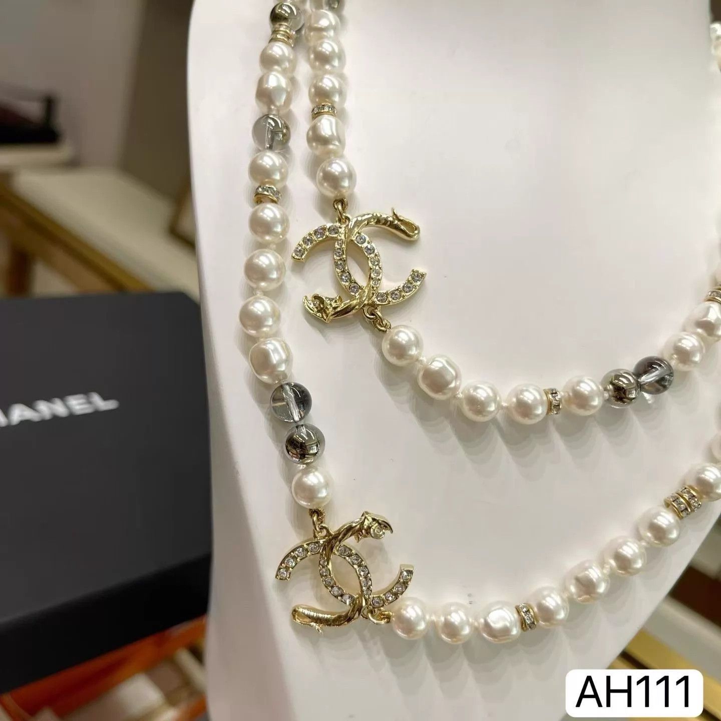 Chanel CHANEL 23c PearlGlass Sweater Chain 103cm LN w/Box Size ONE SIZE - 7 Thumbnail