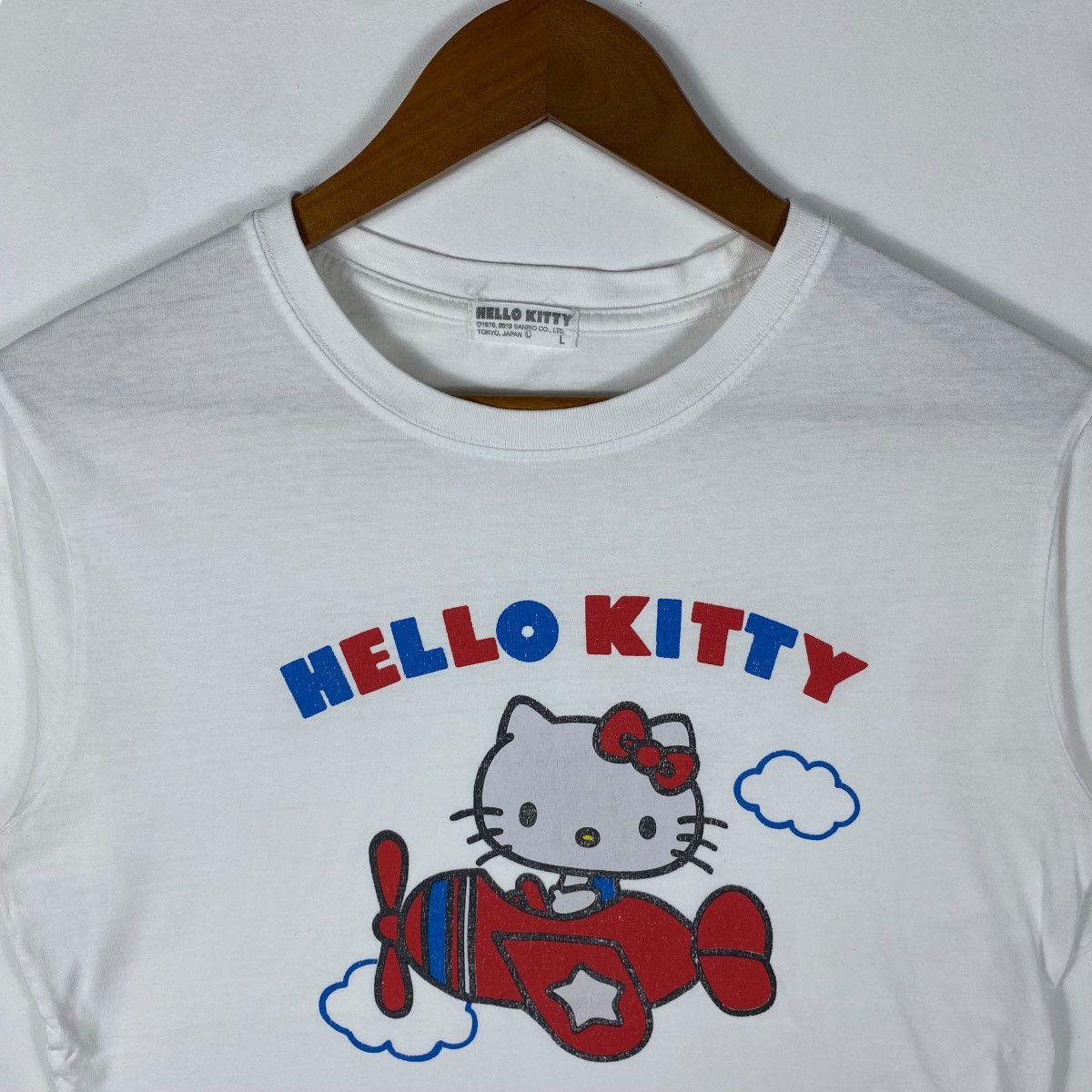 Anime × Japanese Brand HELLO KITTY Japanese Animated Cartoon Tee Shirt Size US L / EU 52-54 / 3 - 2 Thumbnail