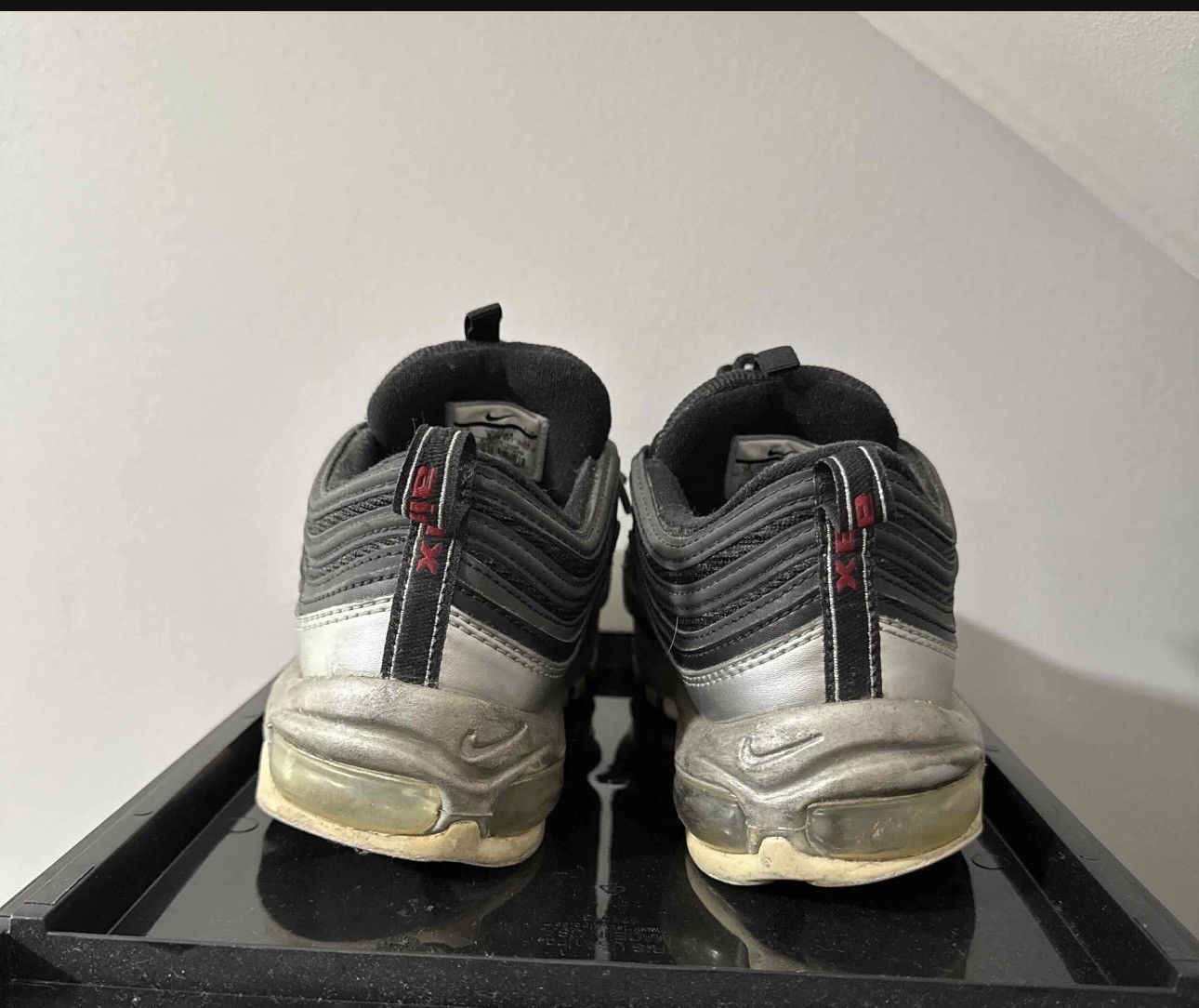 Nike Nike Air max 97 silver black Size US 10 / EU 43 - 4 Thumbnail