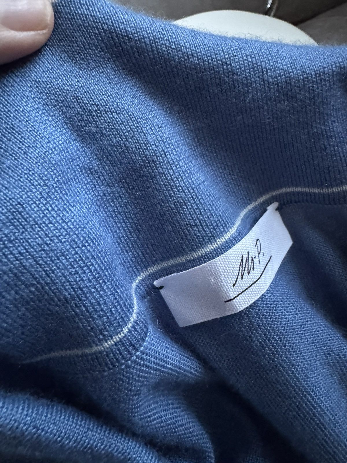 Mr P. MR P. knit polo tshirt SEE ALL PHOTOS FOR REAL TAPE MEASURES Size US XL / EU 56 / 4 - 25 Thumbnail
