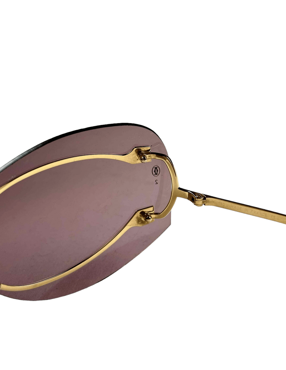 Cartier Cartier mask sunglasses Size ONE SIZE - 5 Thumbnail