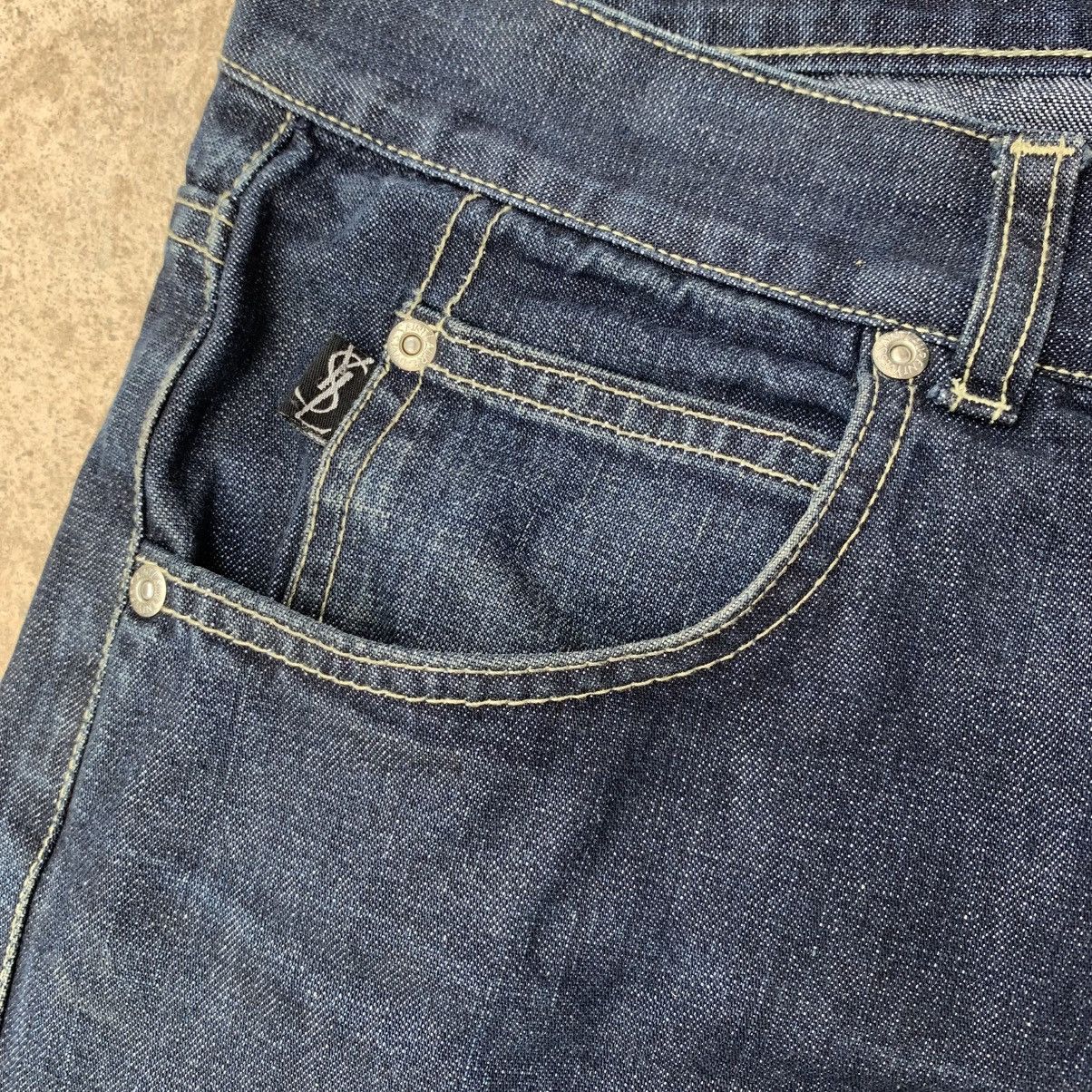 Yves Saint Laurent Vintage YSL Denim Jeans Waist 34 Size US 34 / EU 50 - 5 Thumbnail