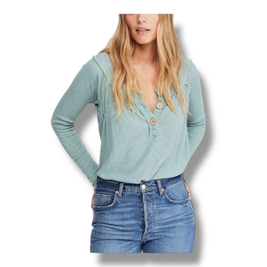 Free People We The Free Thermal Top Size Small Size S / US 4 / IT 40 - 1 Thumbnail