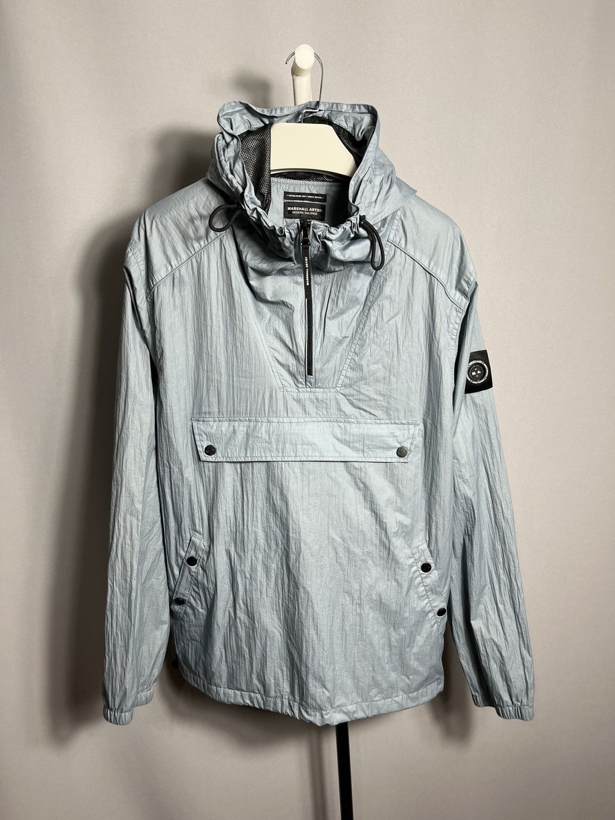 Marshall Artist Marshall Artist Anorak Micro Ripstop Half Zip Jacket Sky Size US XXL / EU 58 / 5 - 1 Thumbnail